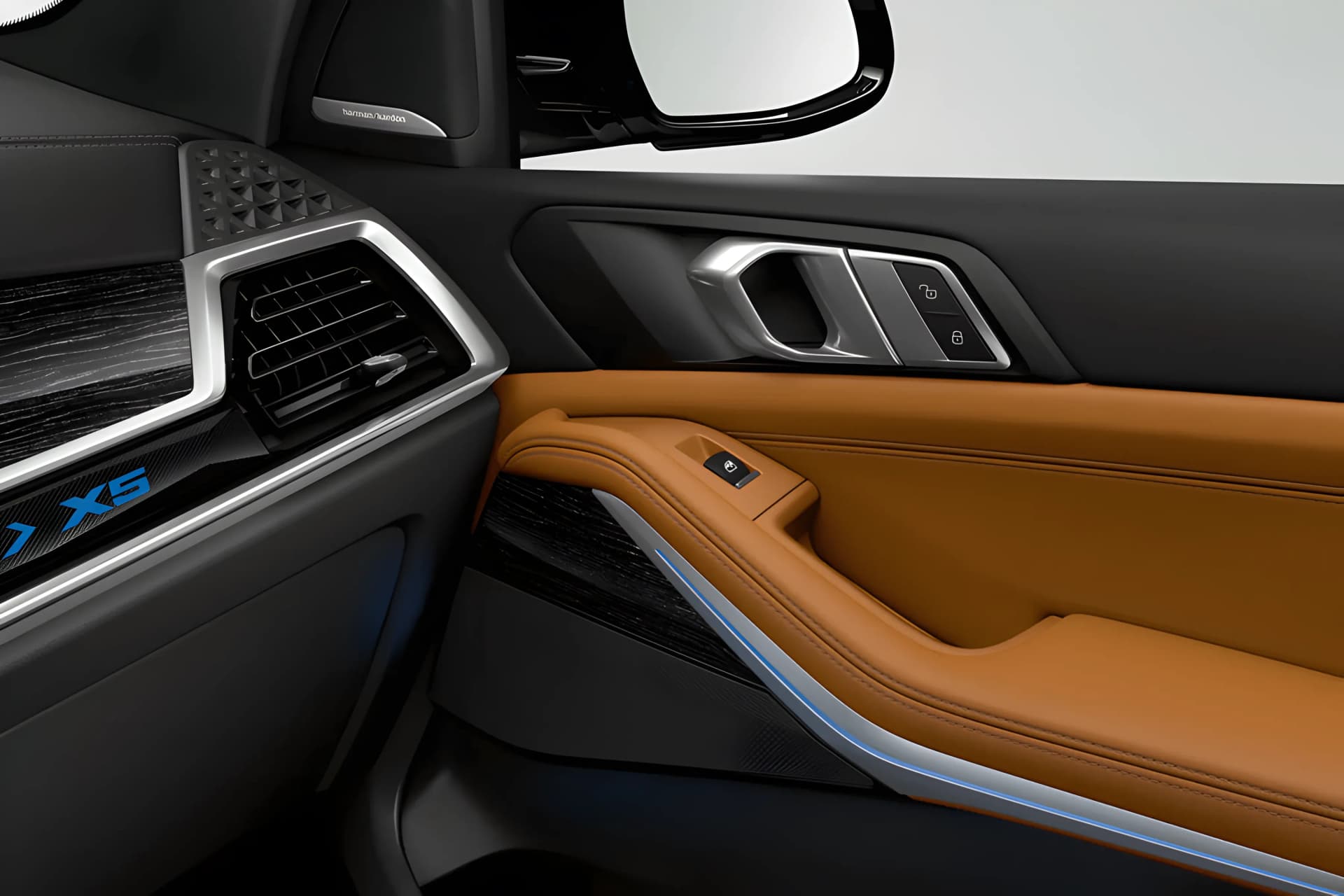 BMW X5 Passenger Side AC Vent View