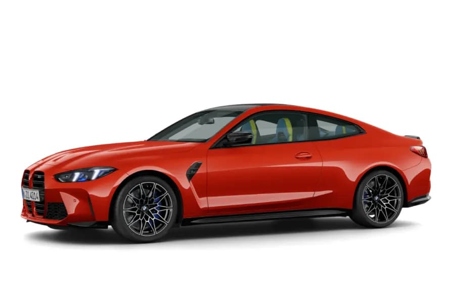 BMW XM Toronto Red color
