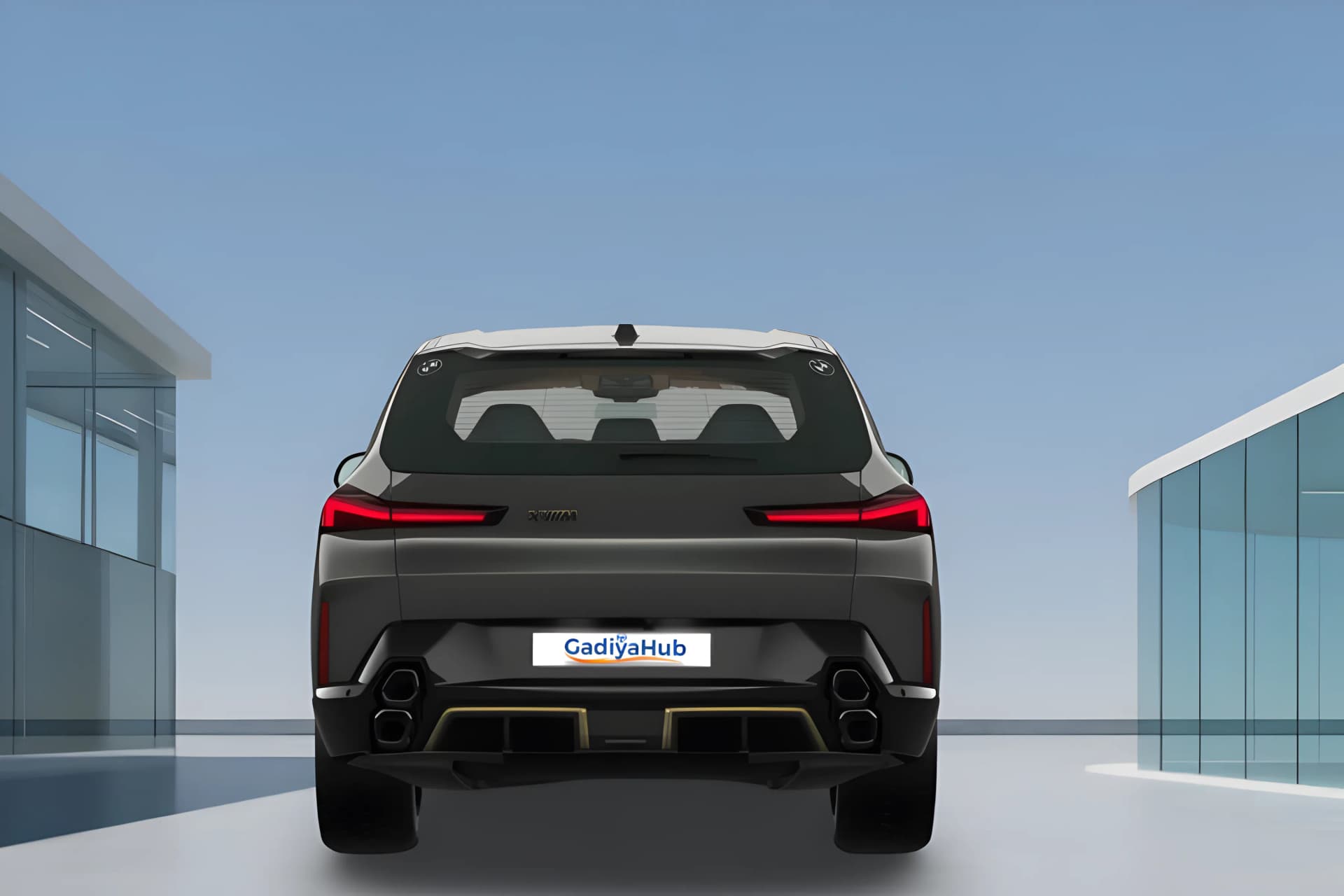 BMW XM Hybrid Rear View