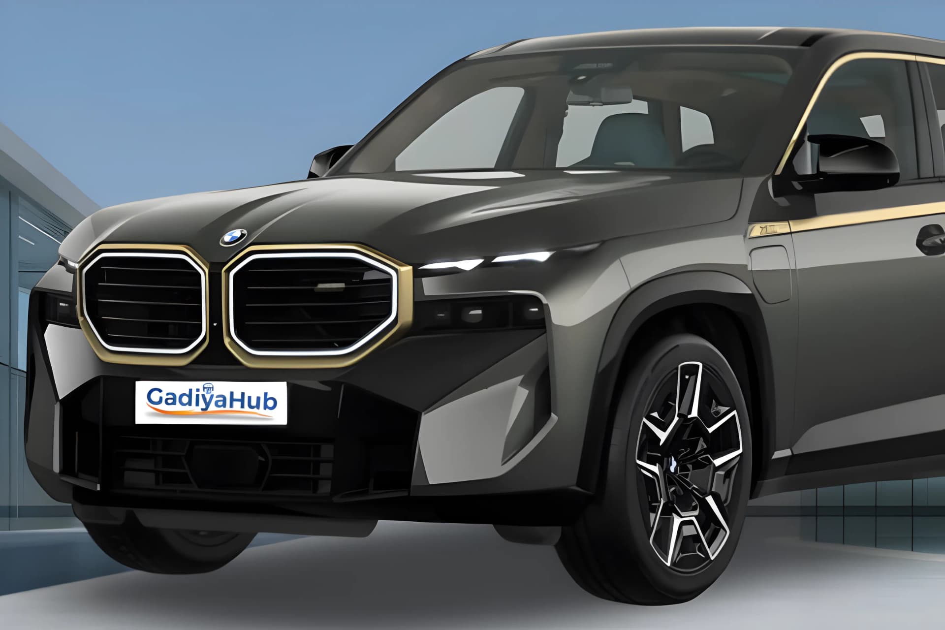 BMW XM Hybrid Headlamp View