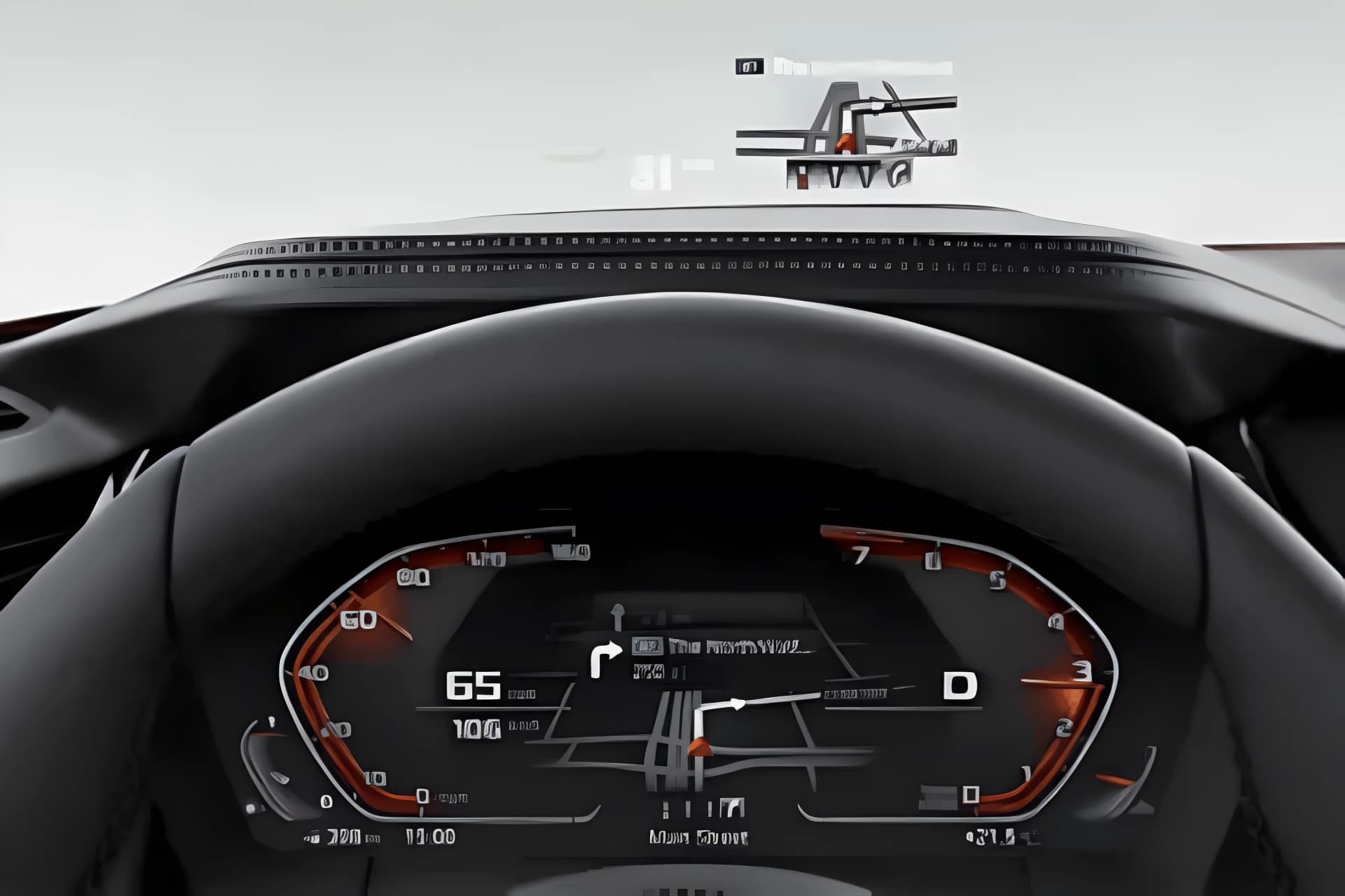 BMW Z4 Tachometer View