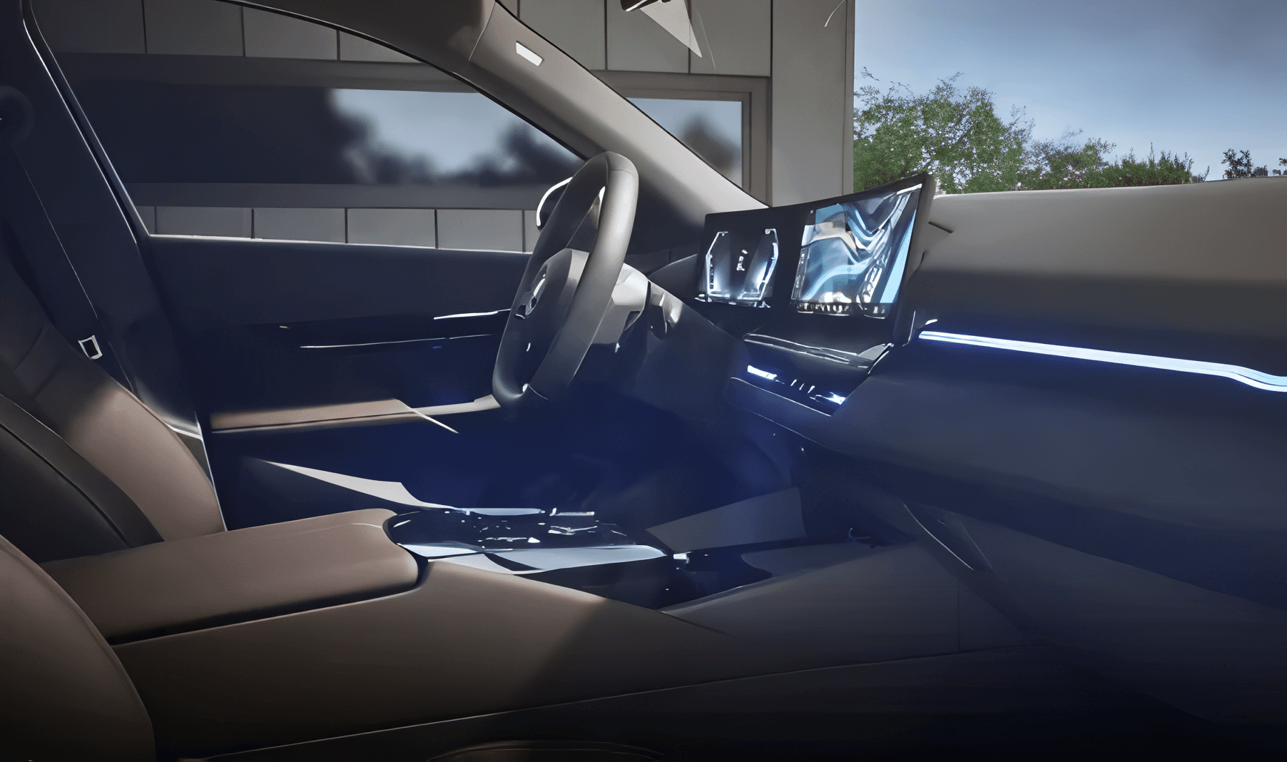 BMW i5 EV Centre Console Arm Rest With Storage View