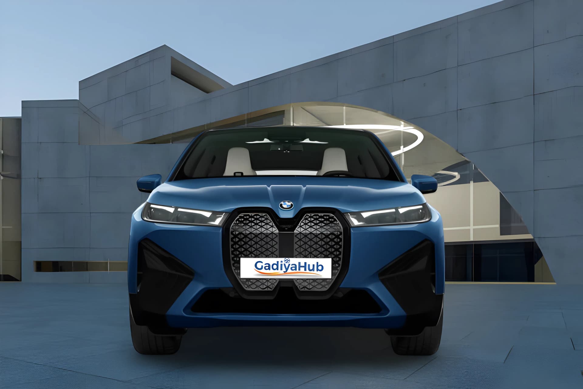 BMW iX EV Front View