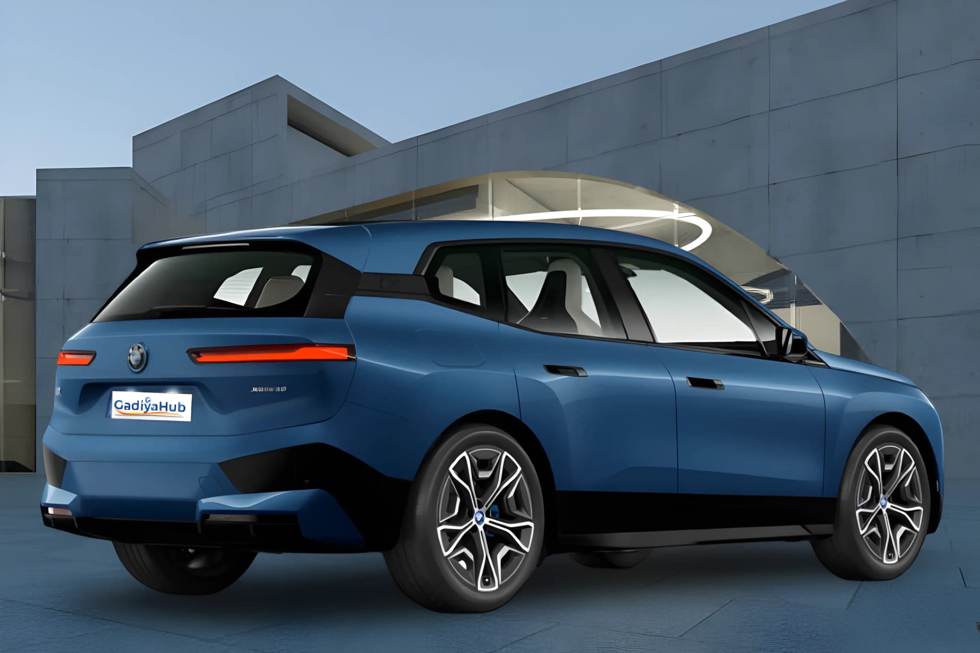 BMW iX EV Rear Right View