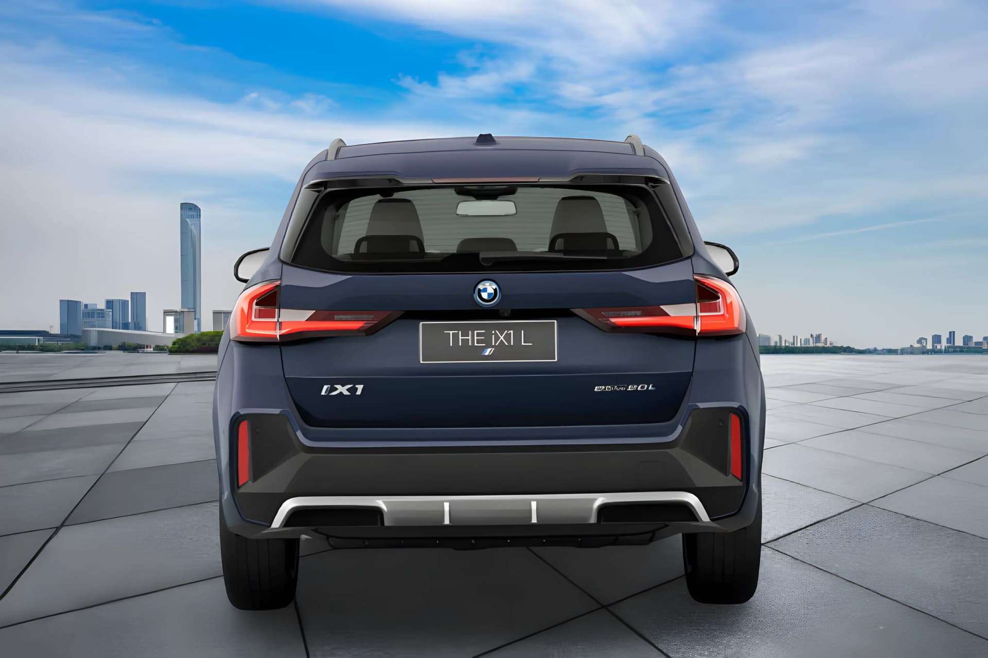 BMW iX1 EV Rear View