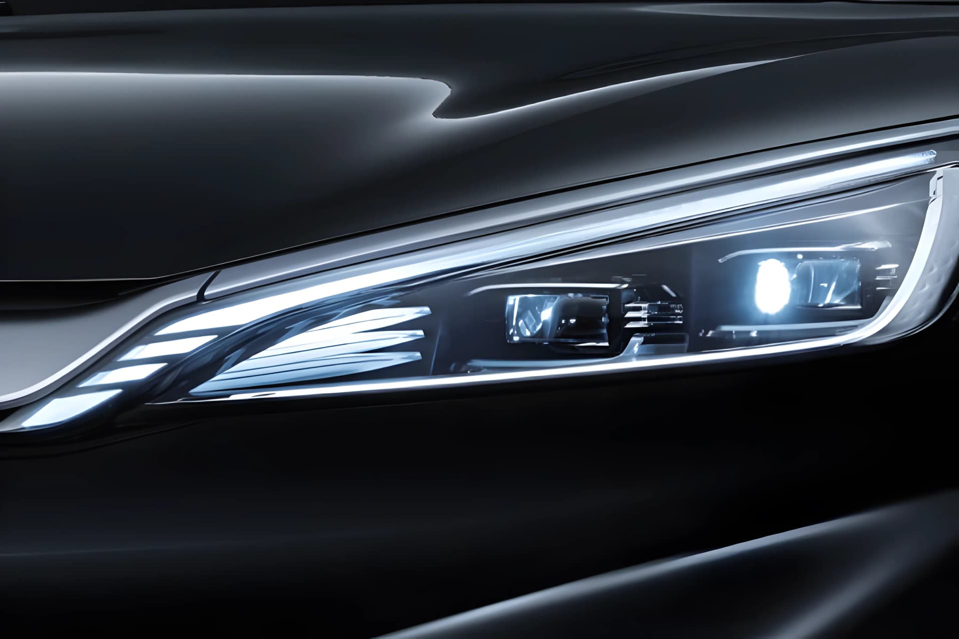 BYD Atto3 Electric Headlamp View