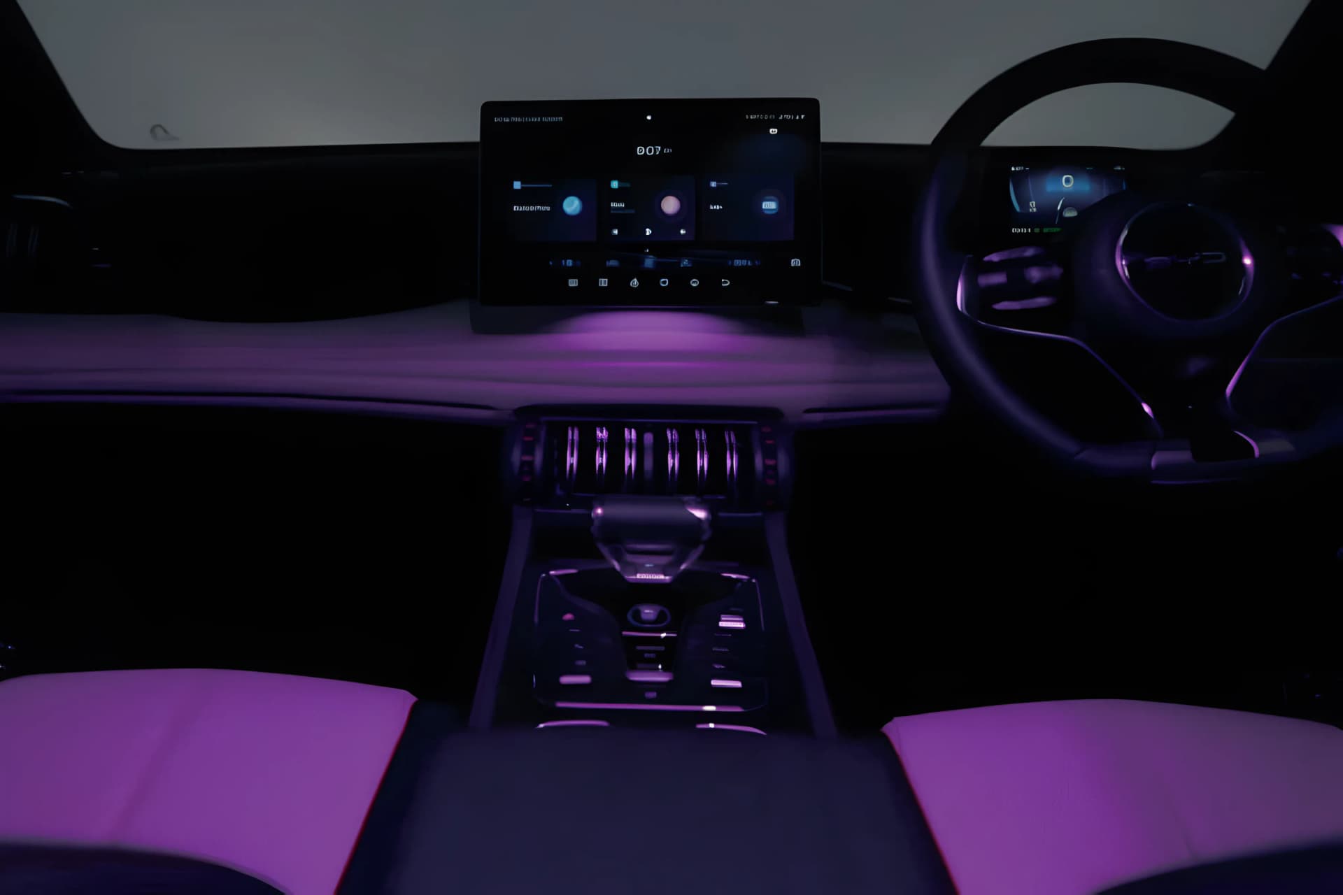 BYD Atto3 Electric Touch Screen View