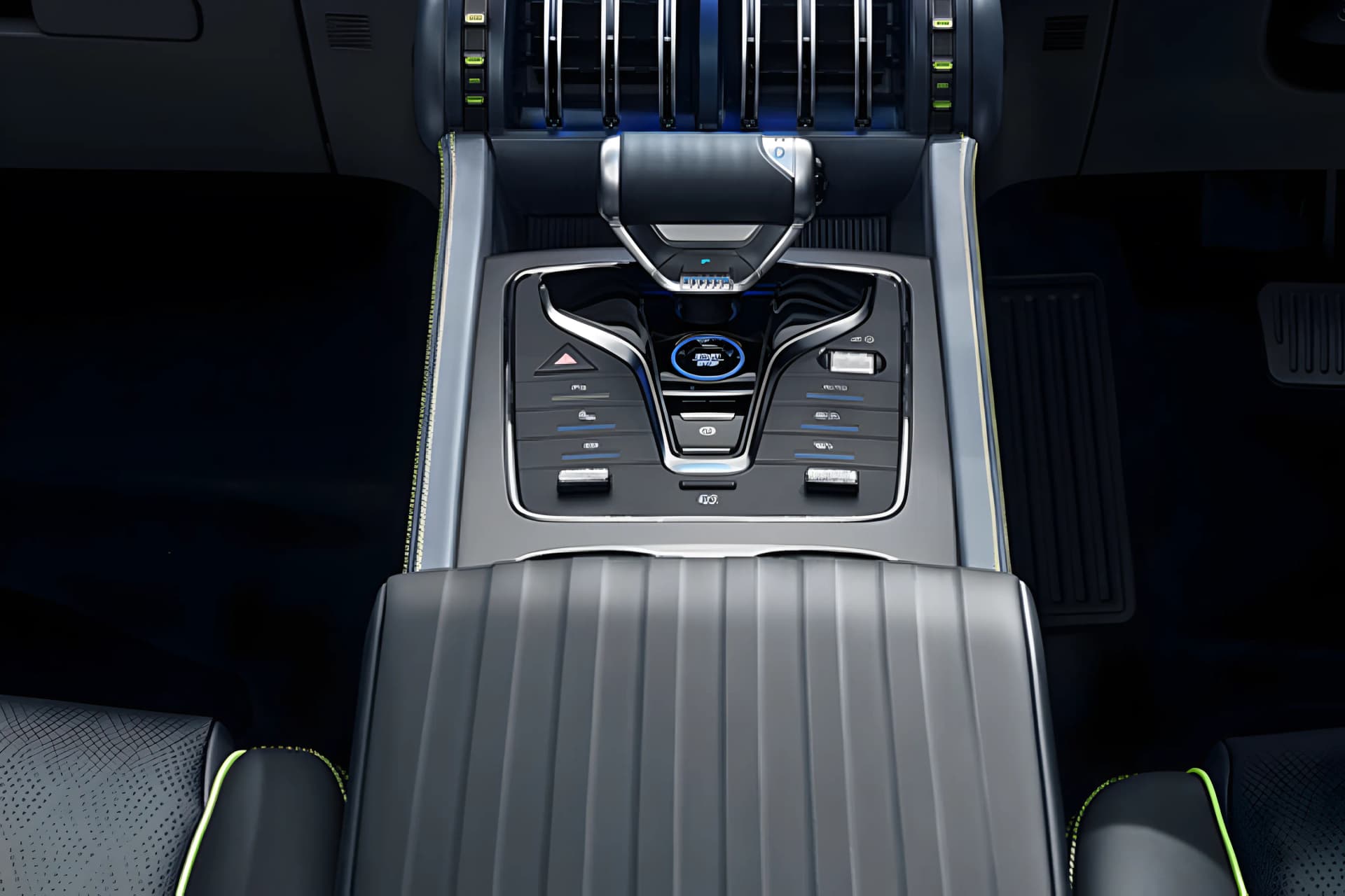 BYD Atto3 Electric Gear Shifter View