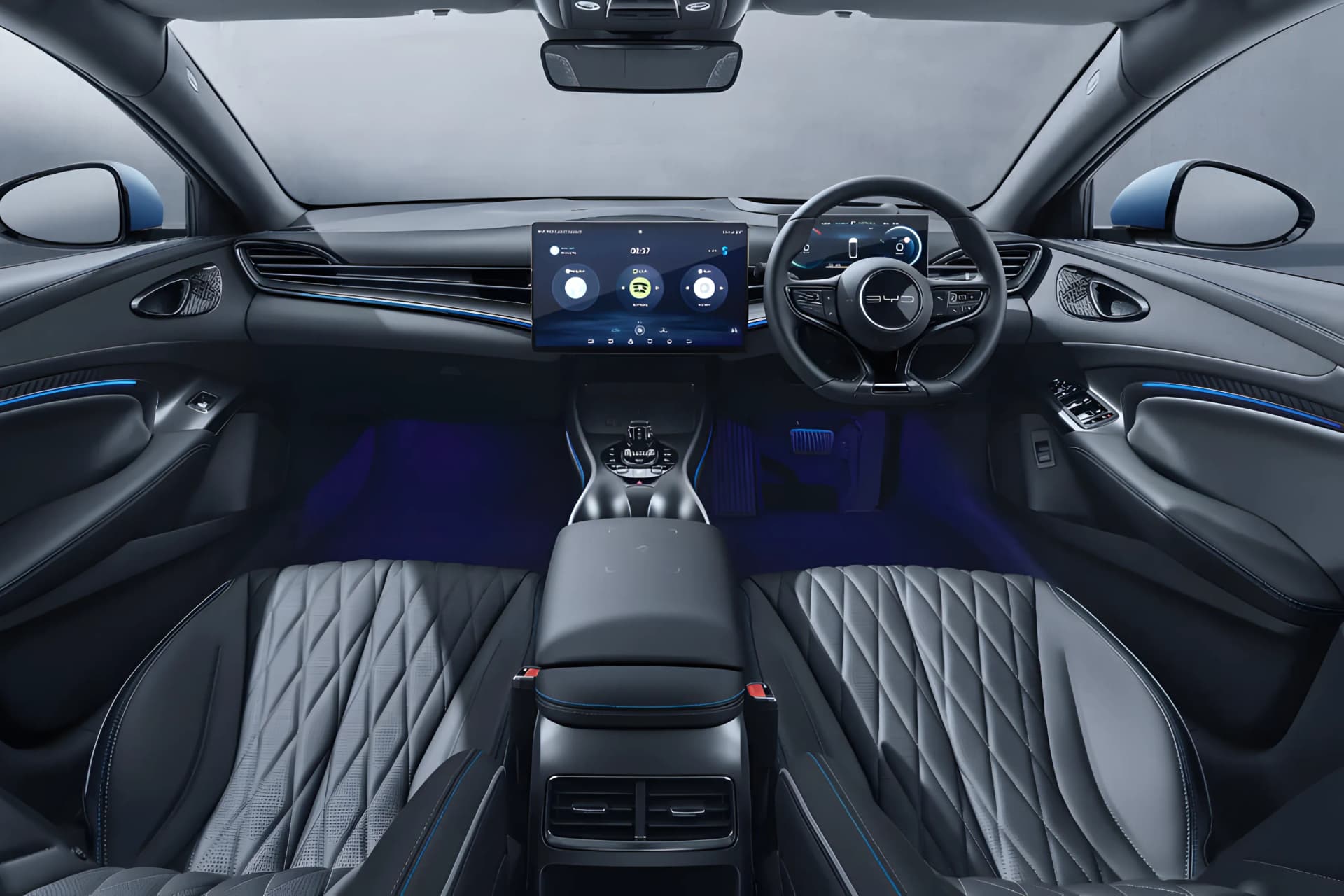 BYD Seal Electric Dashboard View