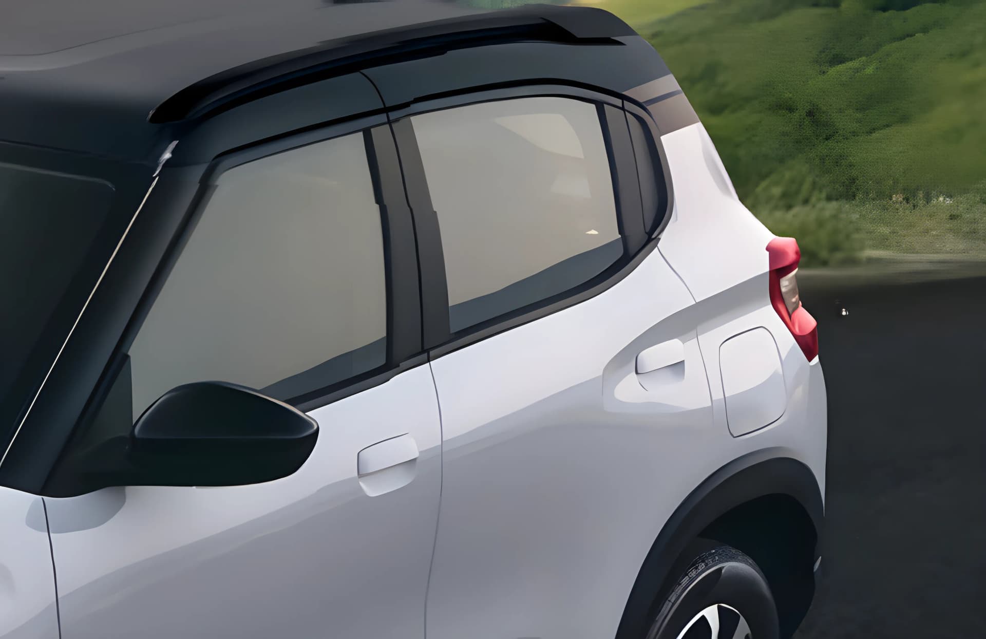 Citroen C3 Side Mirror View