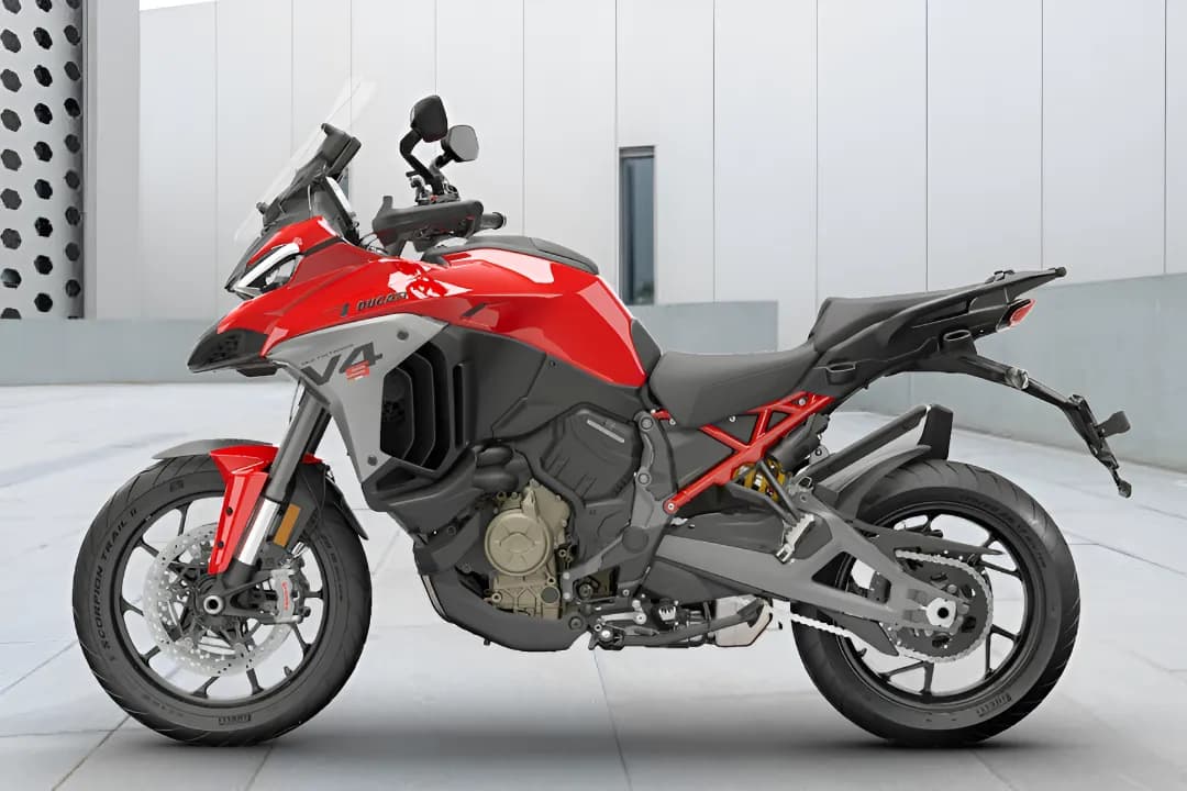 Ducati Multistrada V4 Left Side View