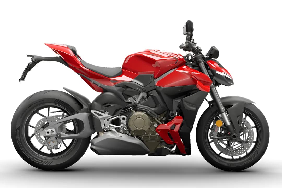 Ducati Streetfighter V4 Red color