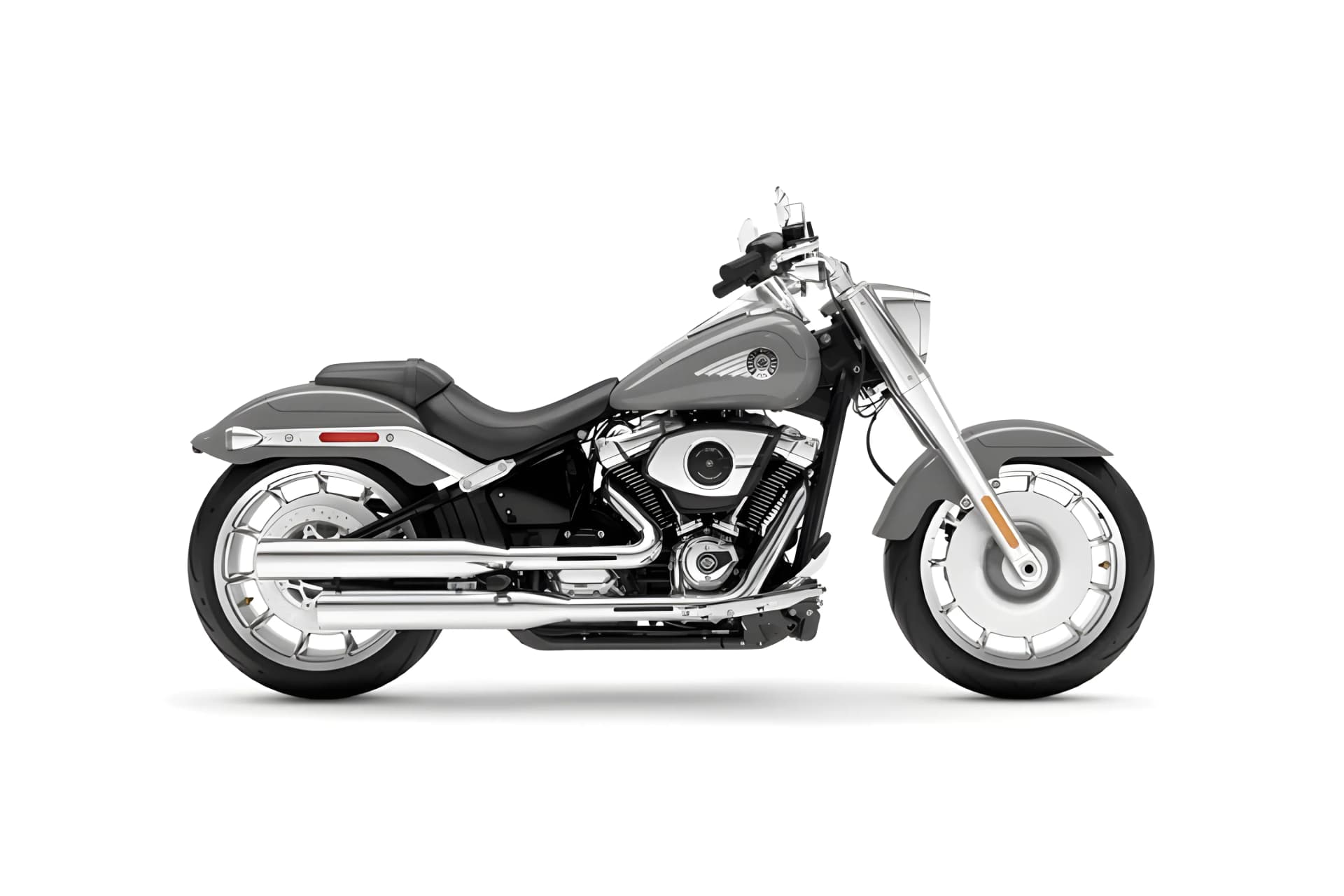 Harley Davidson Fat Boy Billiard Gray color