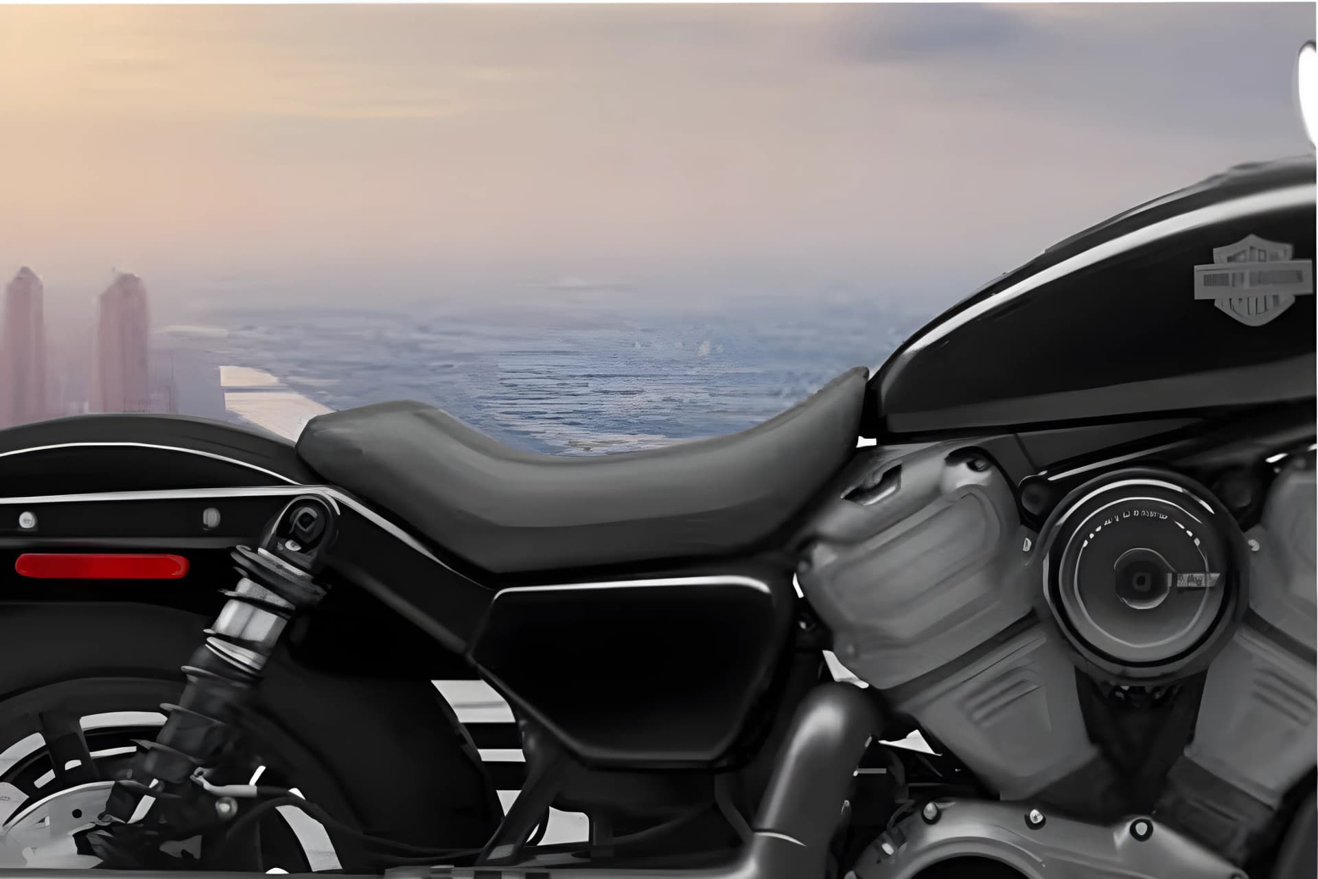 Harley Davidson Nightster Seat View