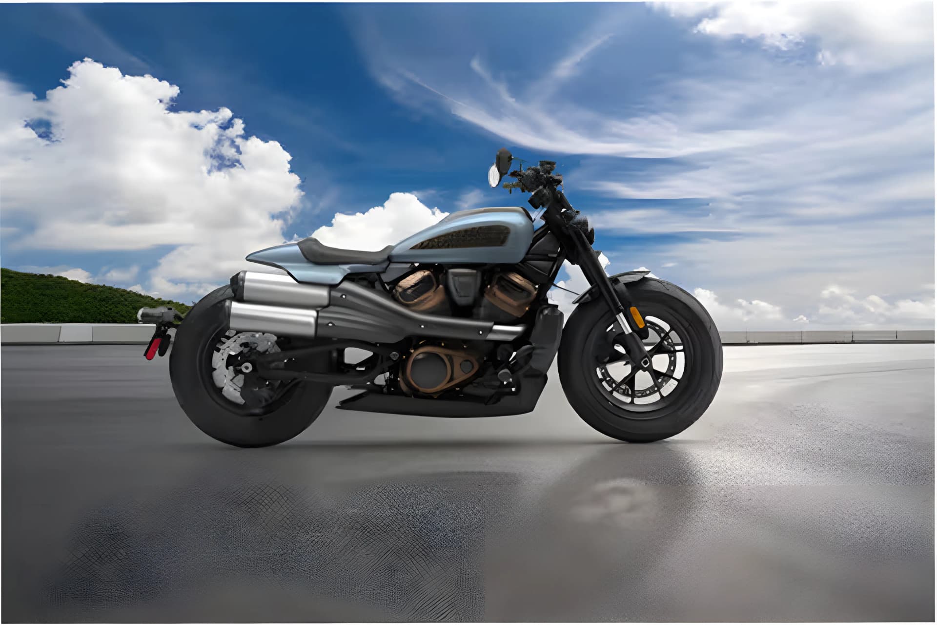 Harley Davidson Sportster S Right Side View