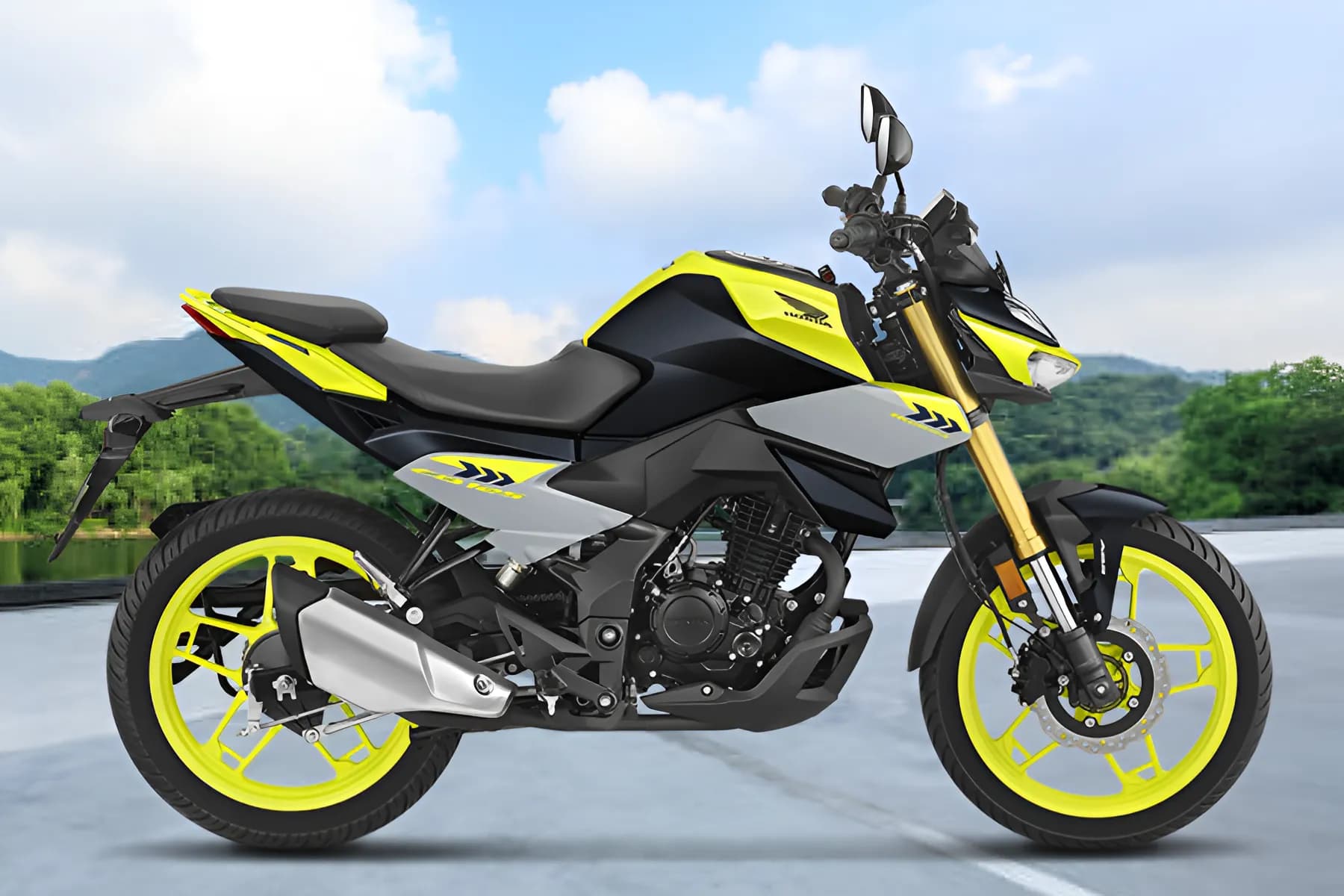 Honda CB 125 Hornet Right Side View
