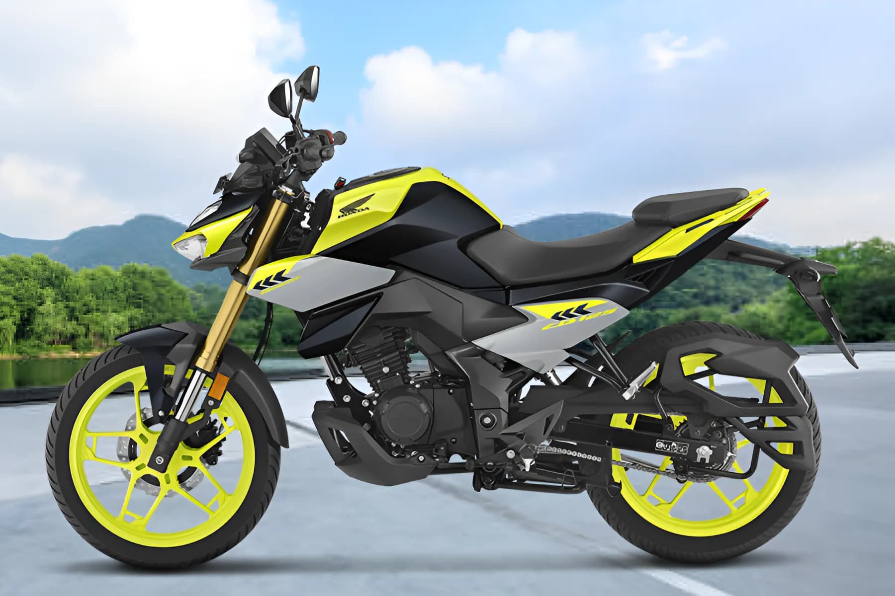 Honda CB 125 Hornet Left Side View