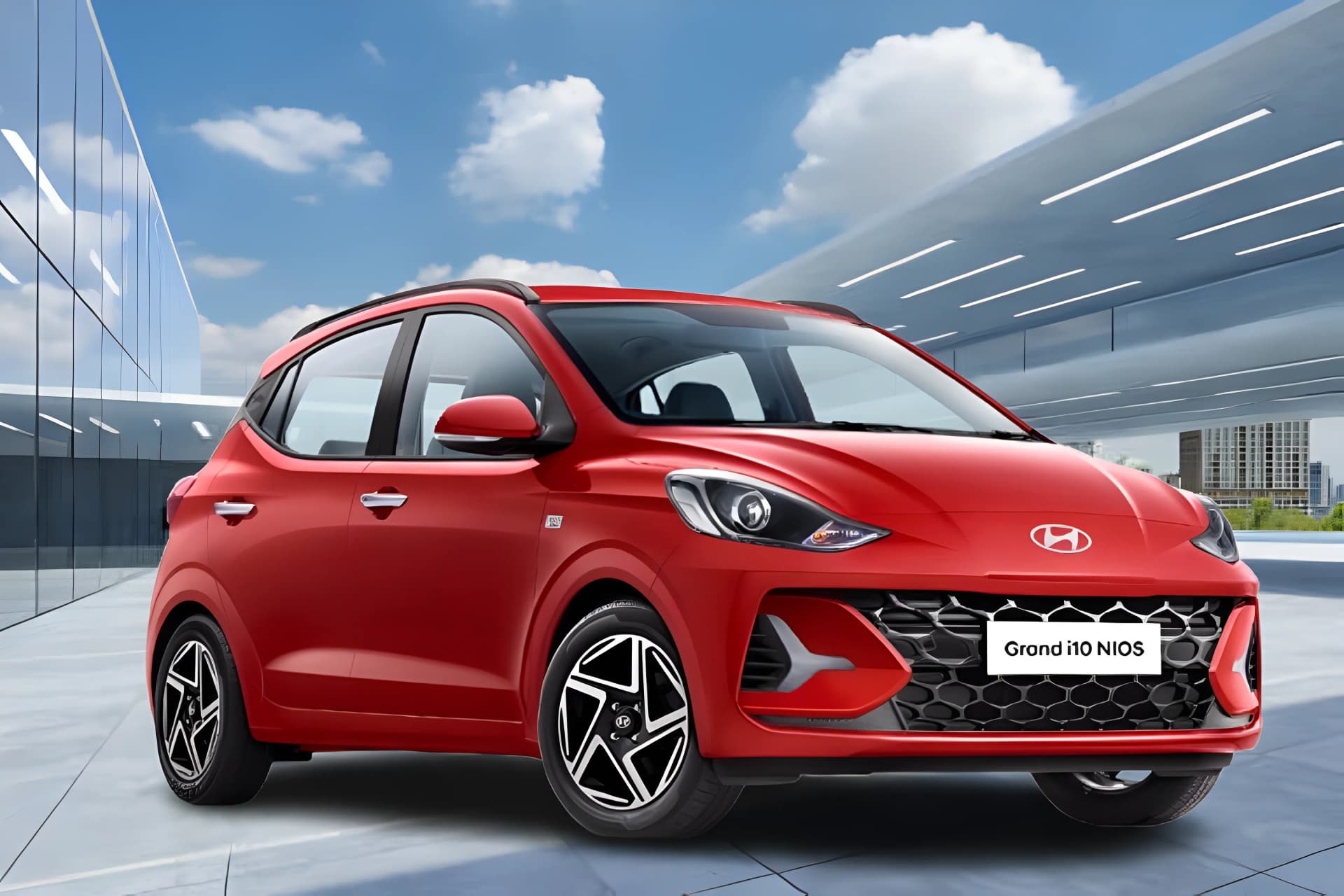 Hyundai Grand i10 Nios Front Right View