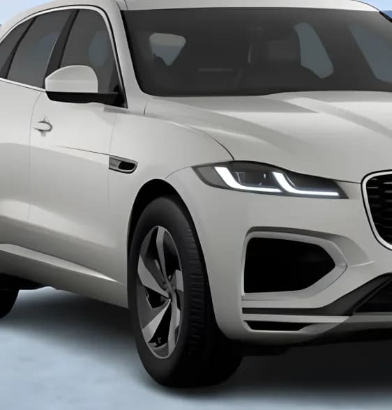 Jaguar F Pace Headlamp View