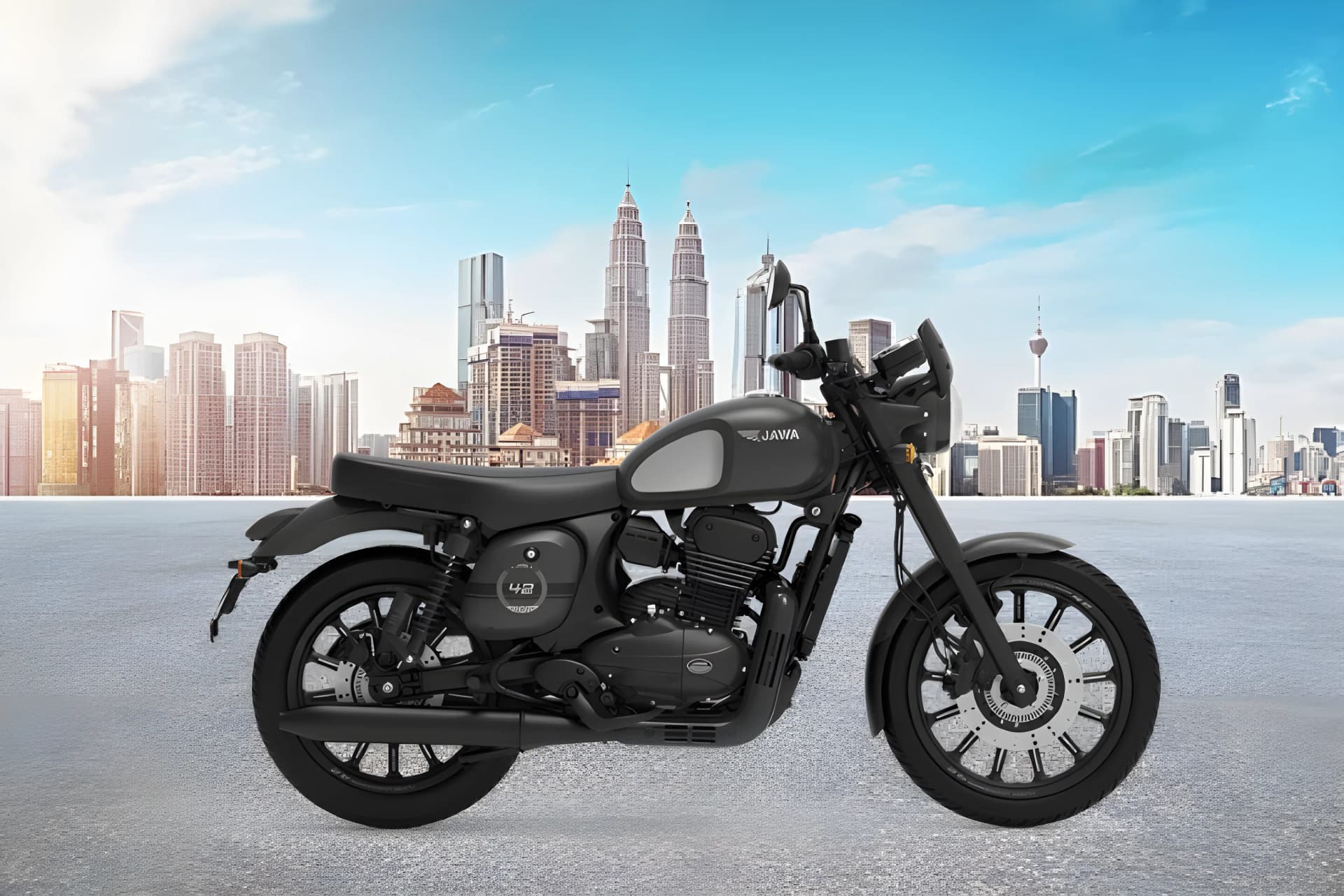Jawa 42 FJ Right Side View