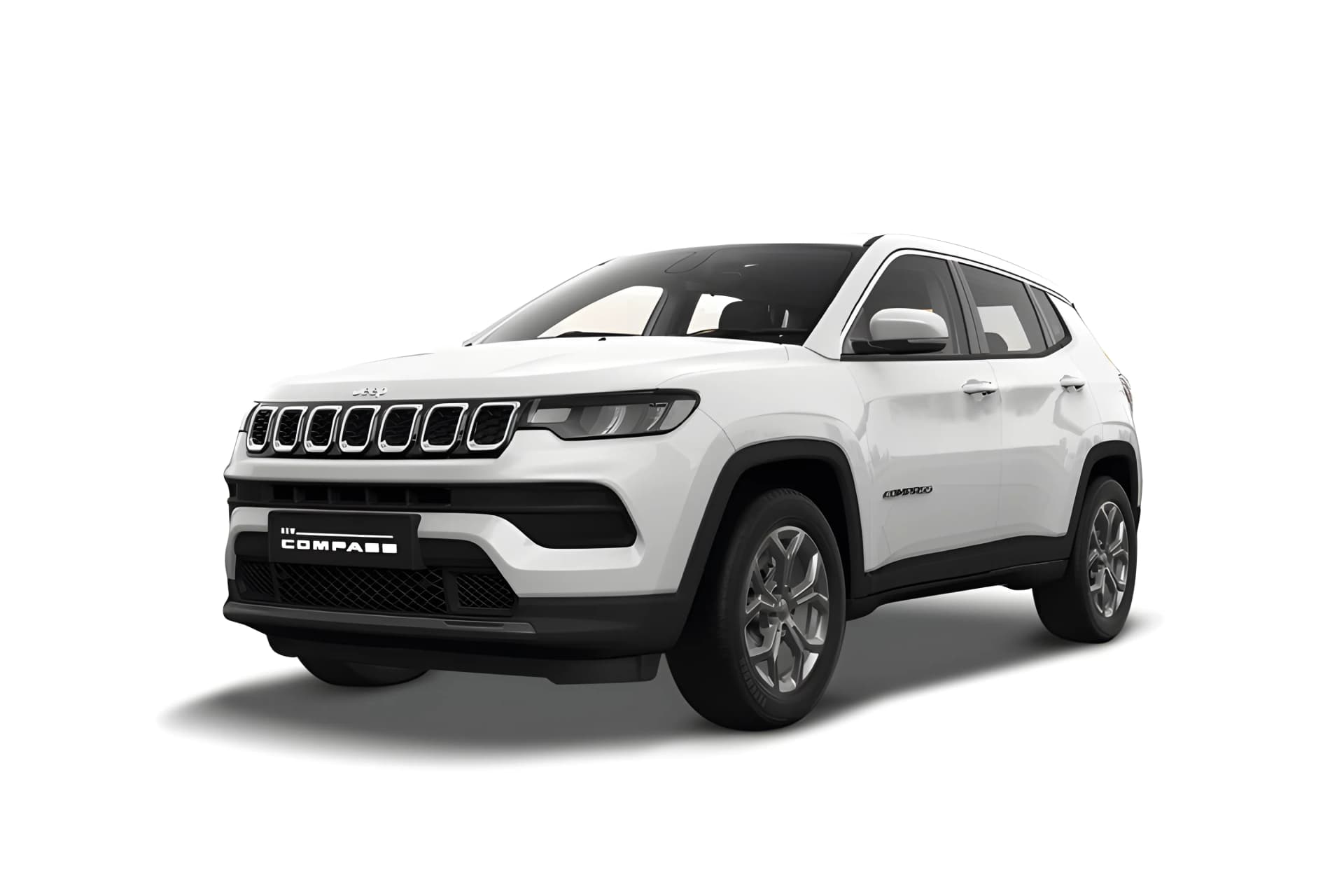 Jeep Compass Bright White color