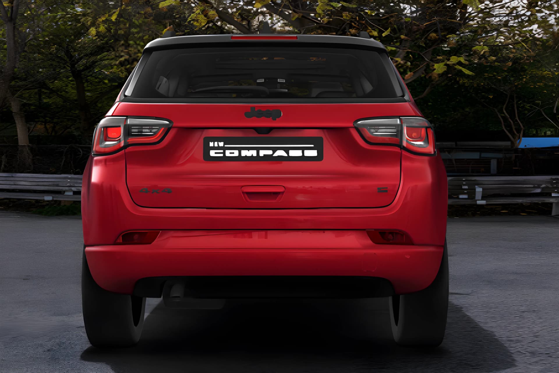 Jeep Compass Rear View