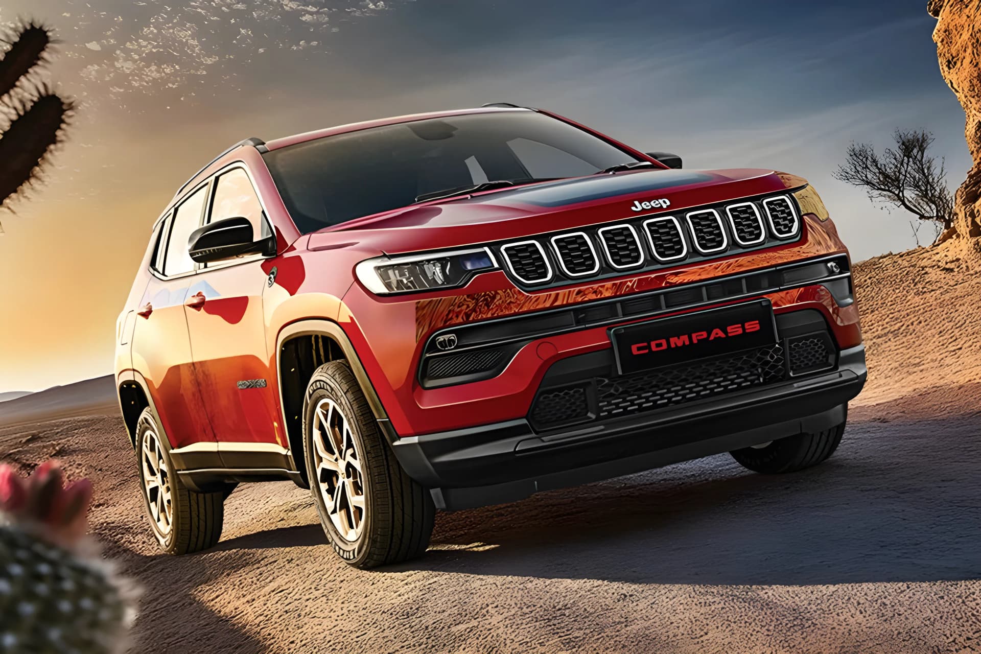 Jeep Compass Headlamp View