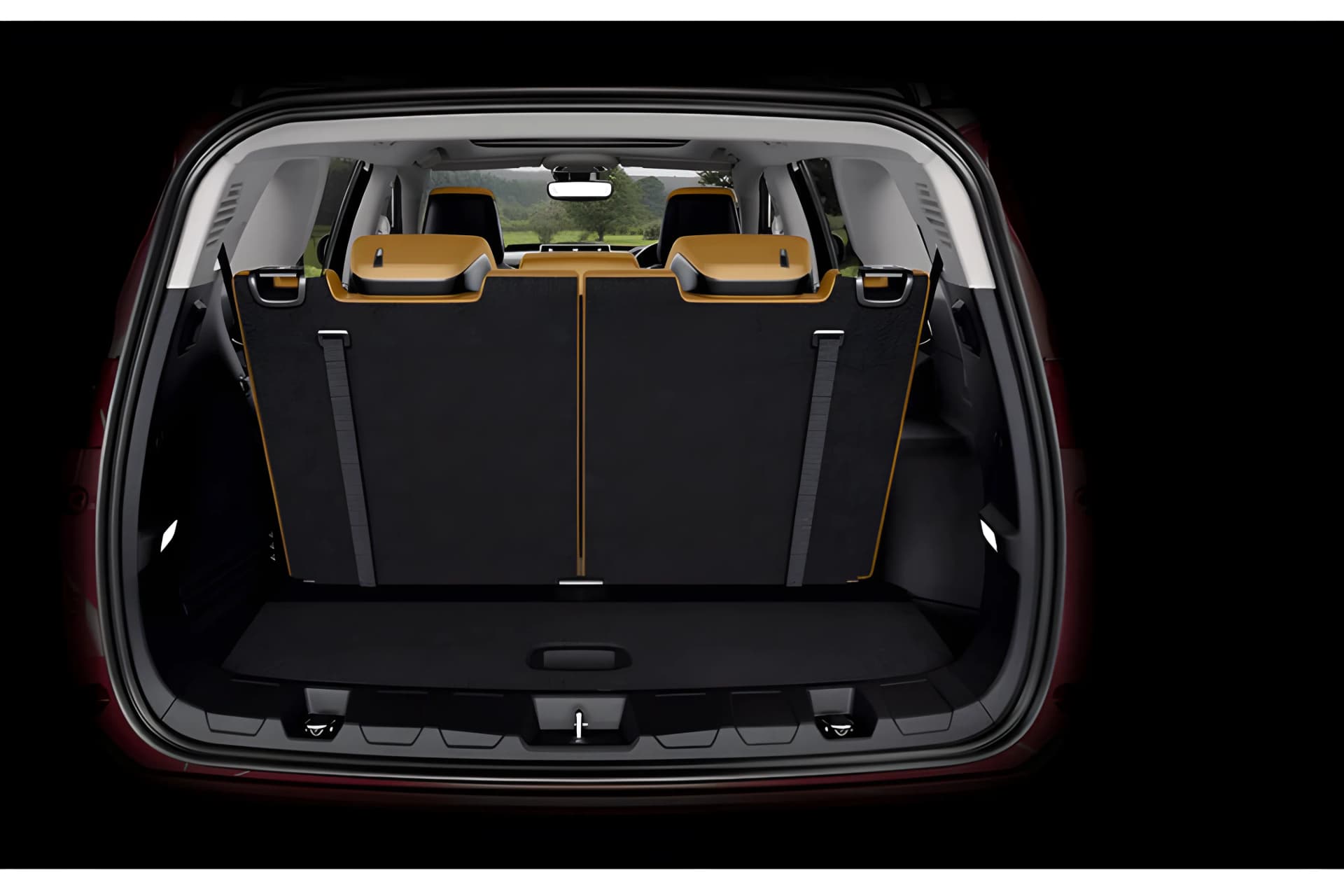 Jeep Meridian Large Boot Space View
