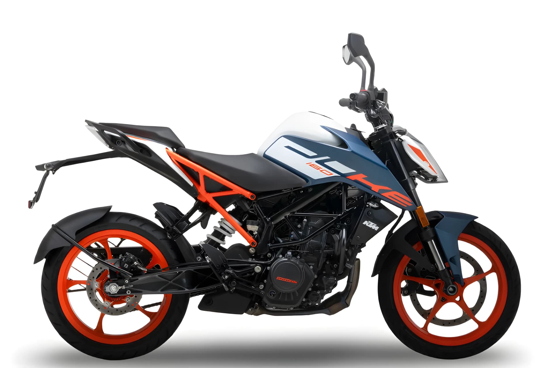 KTM 160 Duke Atlantic Blue color