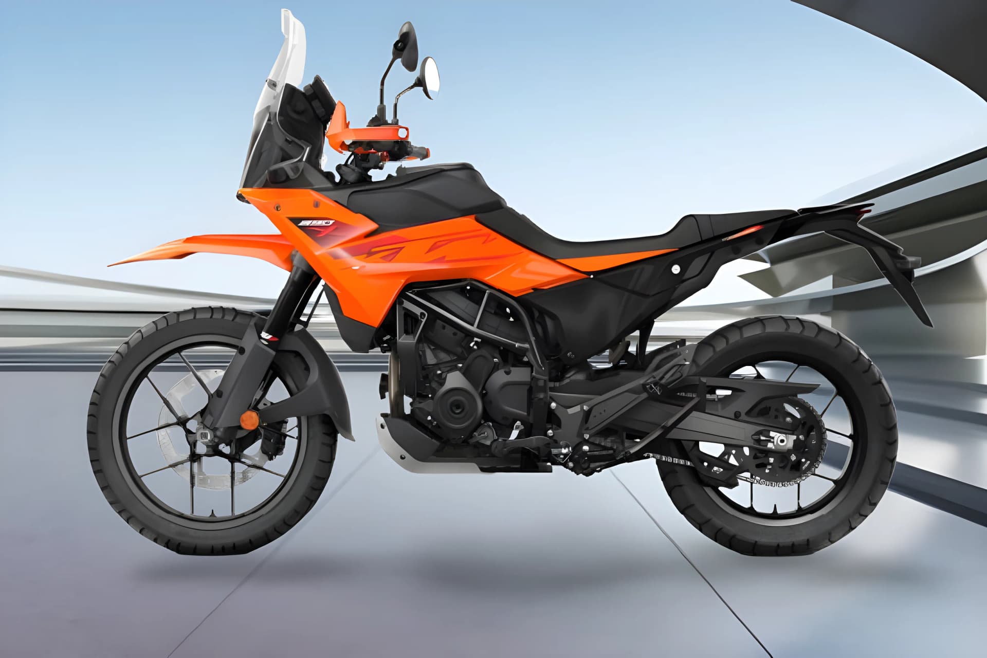 KTM 390 Adventure X Left Side View