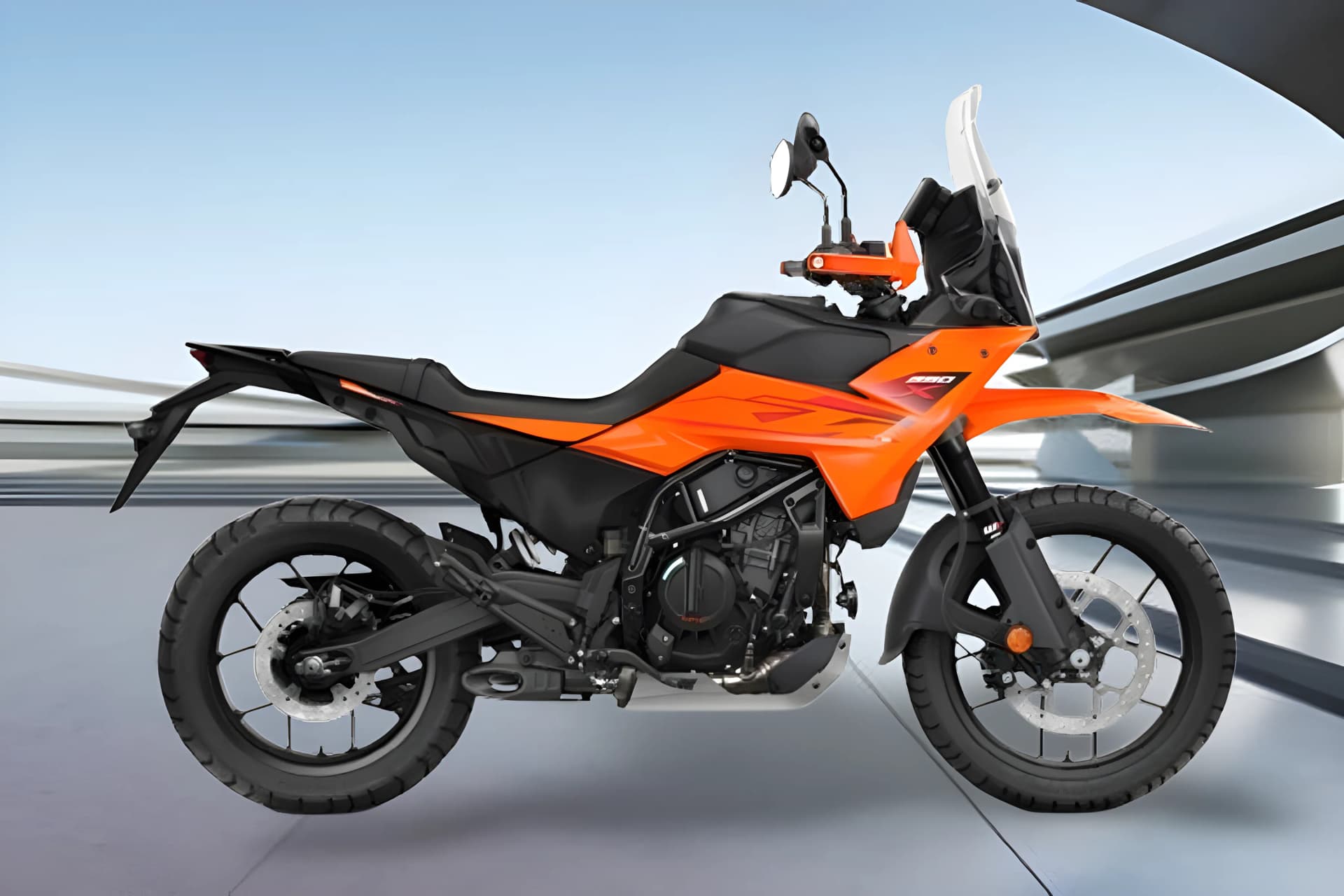 KTM 390 Adventure X Right Side View