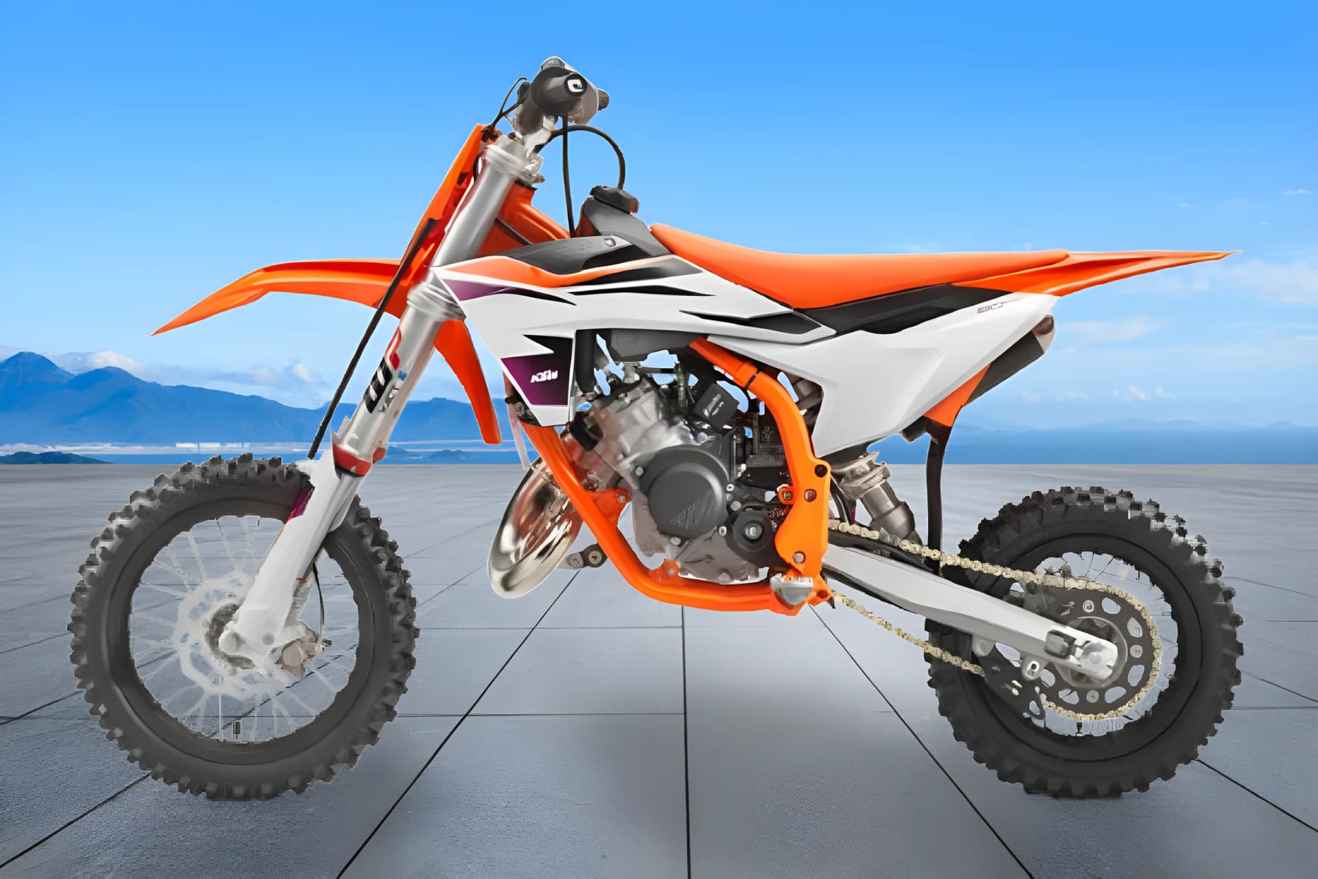 KTM 50 SX Left Side View