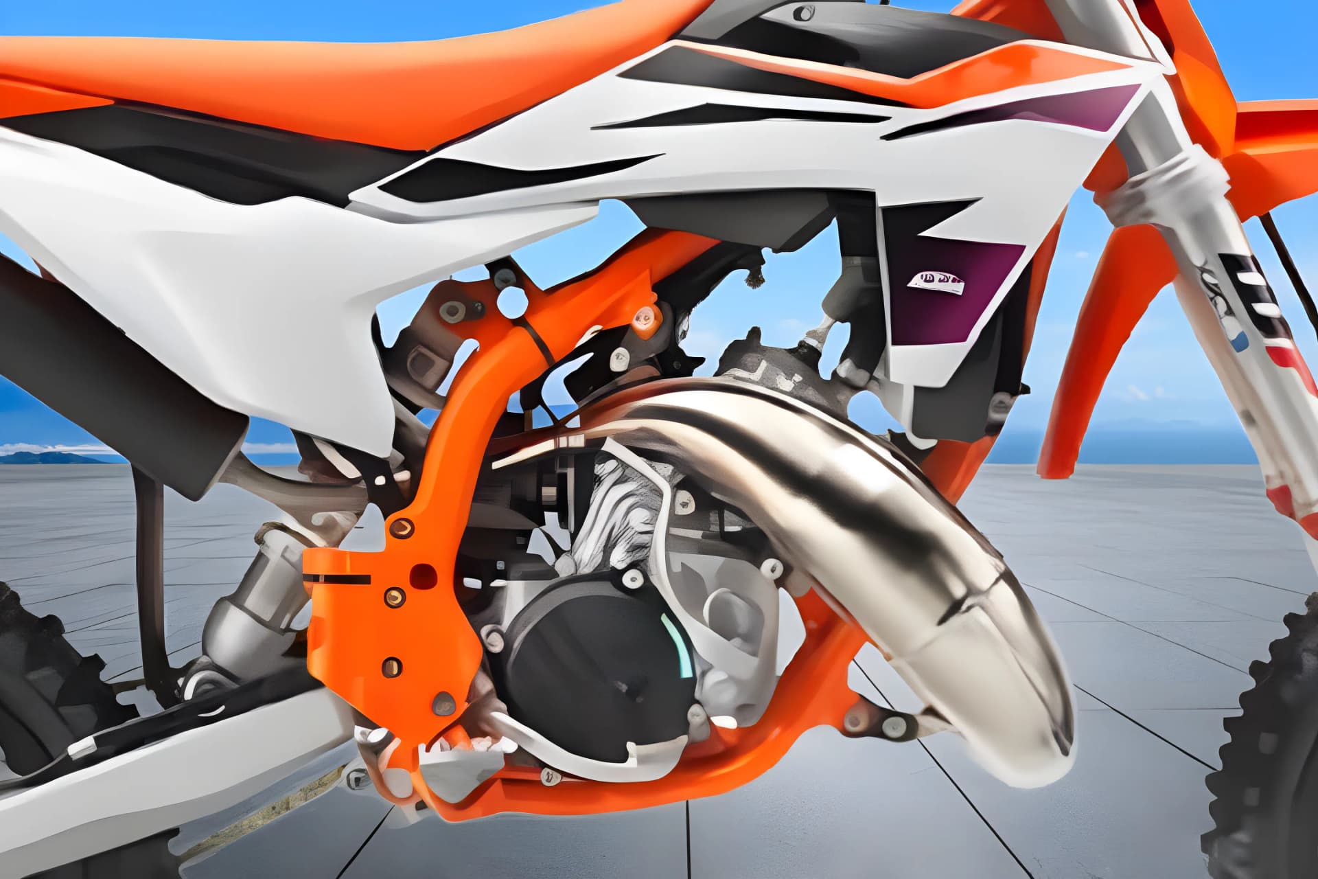 KTM 50 SX Engine Image