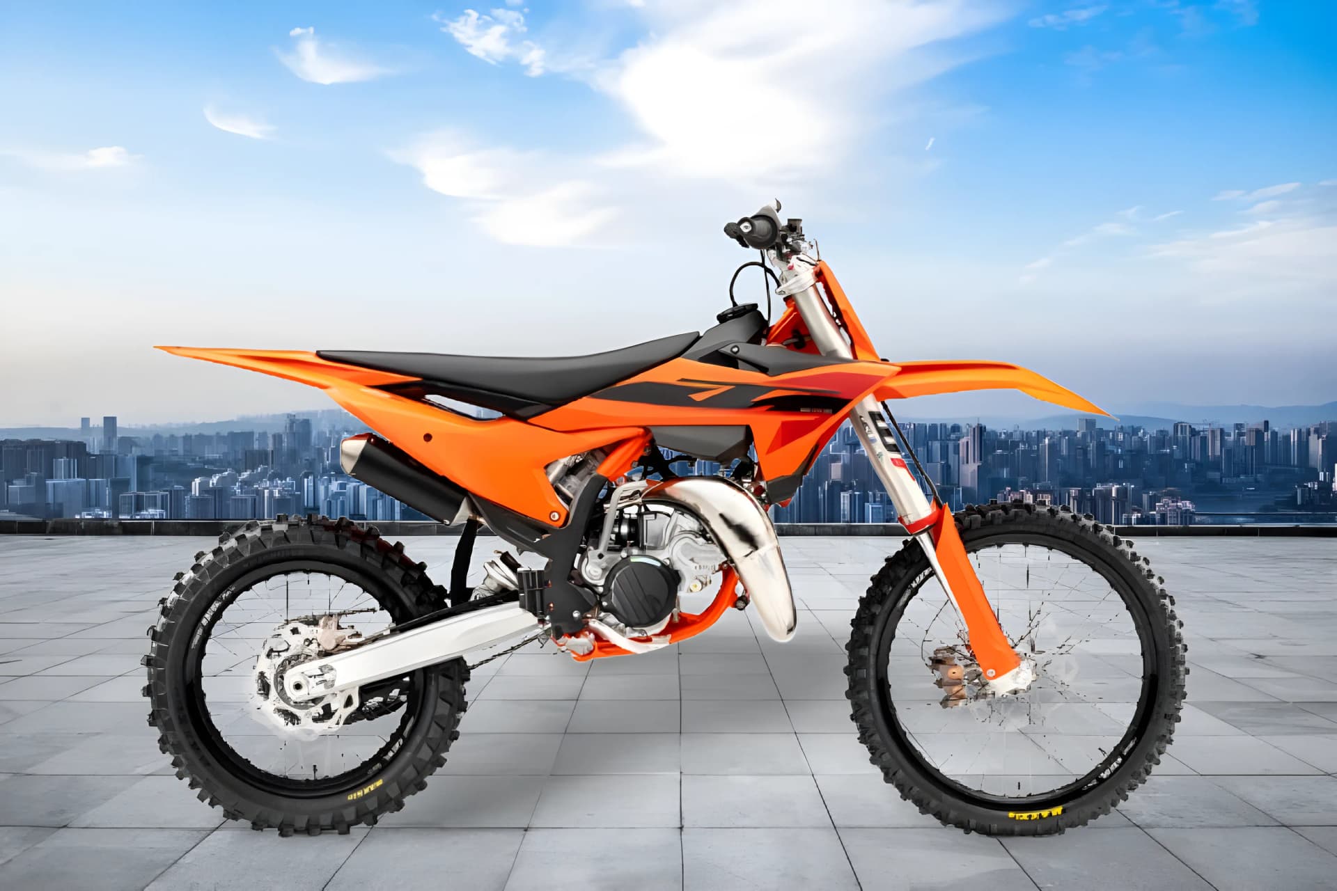 KTM 85 SX Right Side View