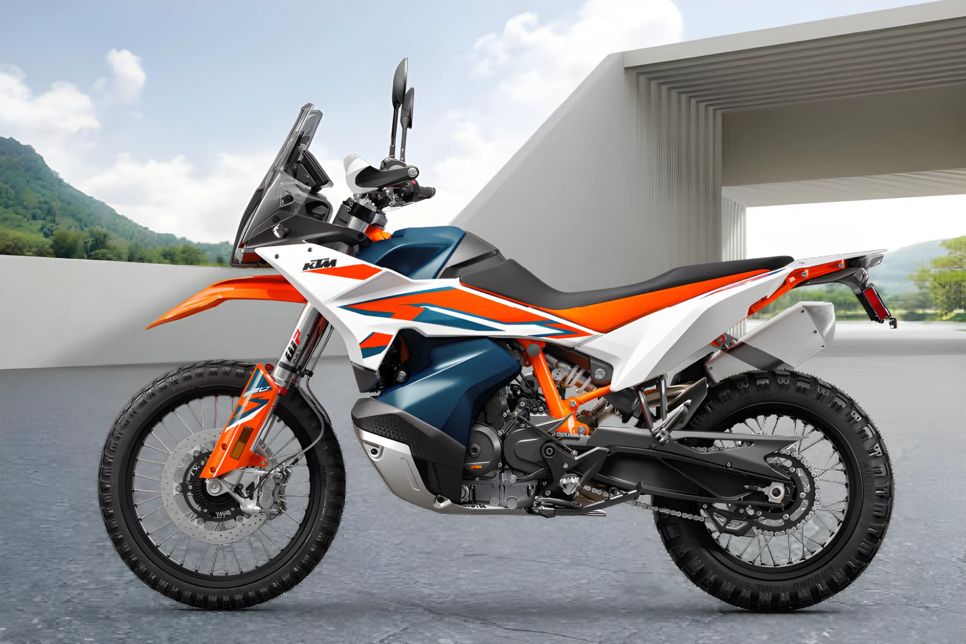 KTM 890 Adventure R Left Side View