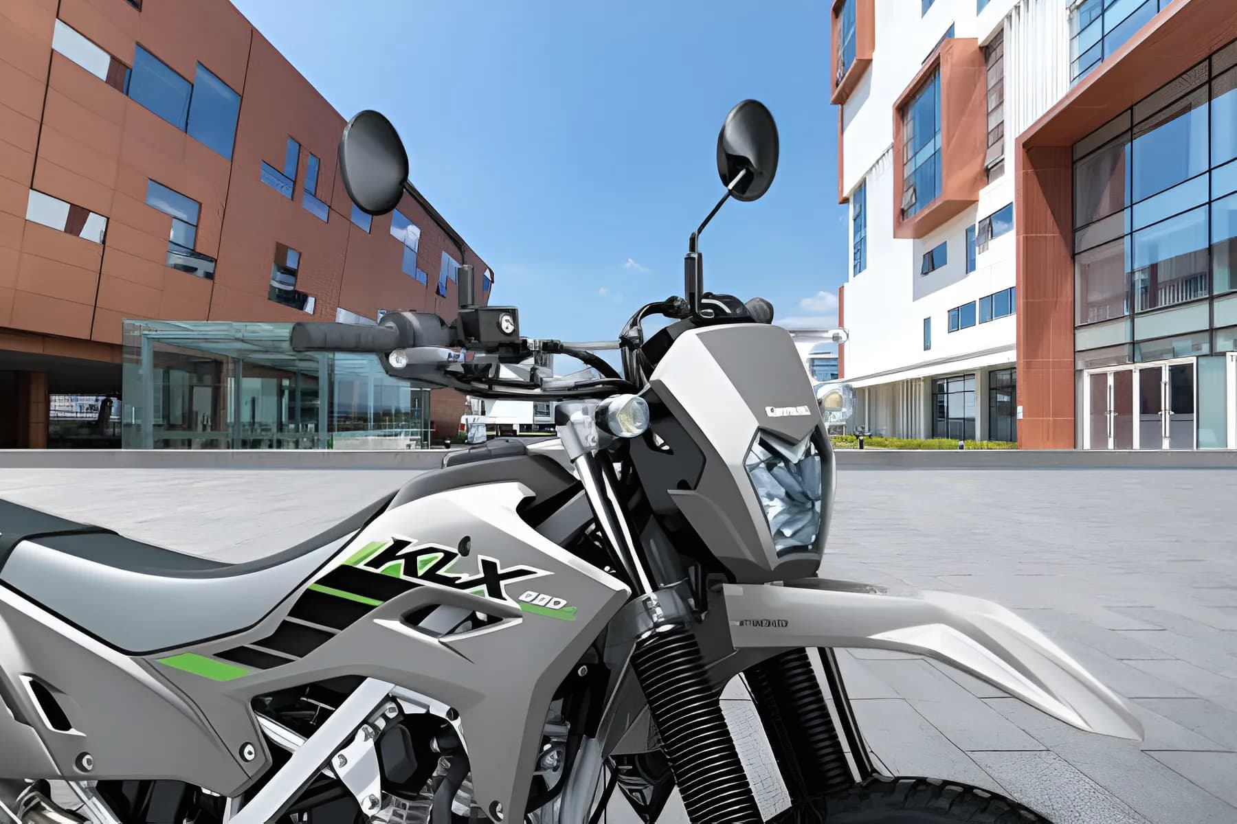 Kawasaki KLX230 Handle View