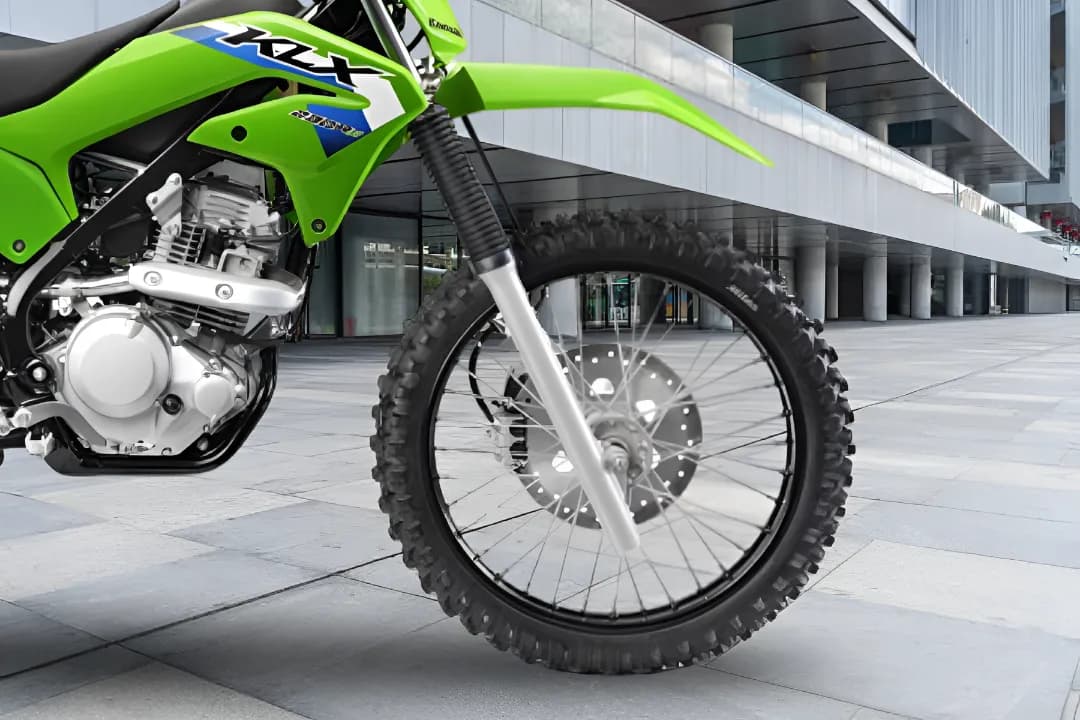 Kawasaki KLX230R S Front Wheel View