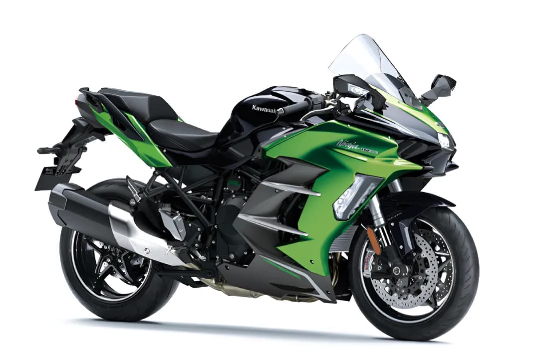 Kawasaki Ninja H2 SX Emerald Blazed Green color