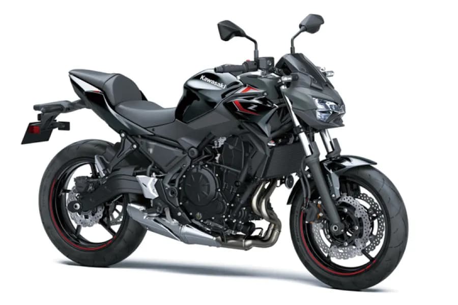 Kawasaki Z650 Metallic Matte Dark Grey/ Metallic Spark Black color