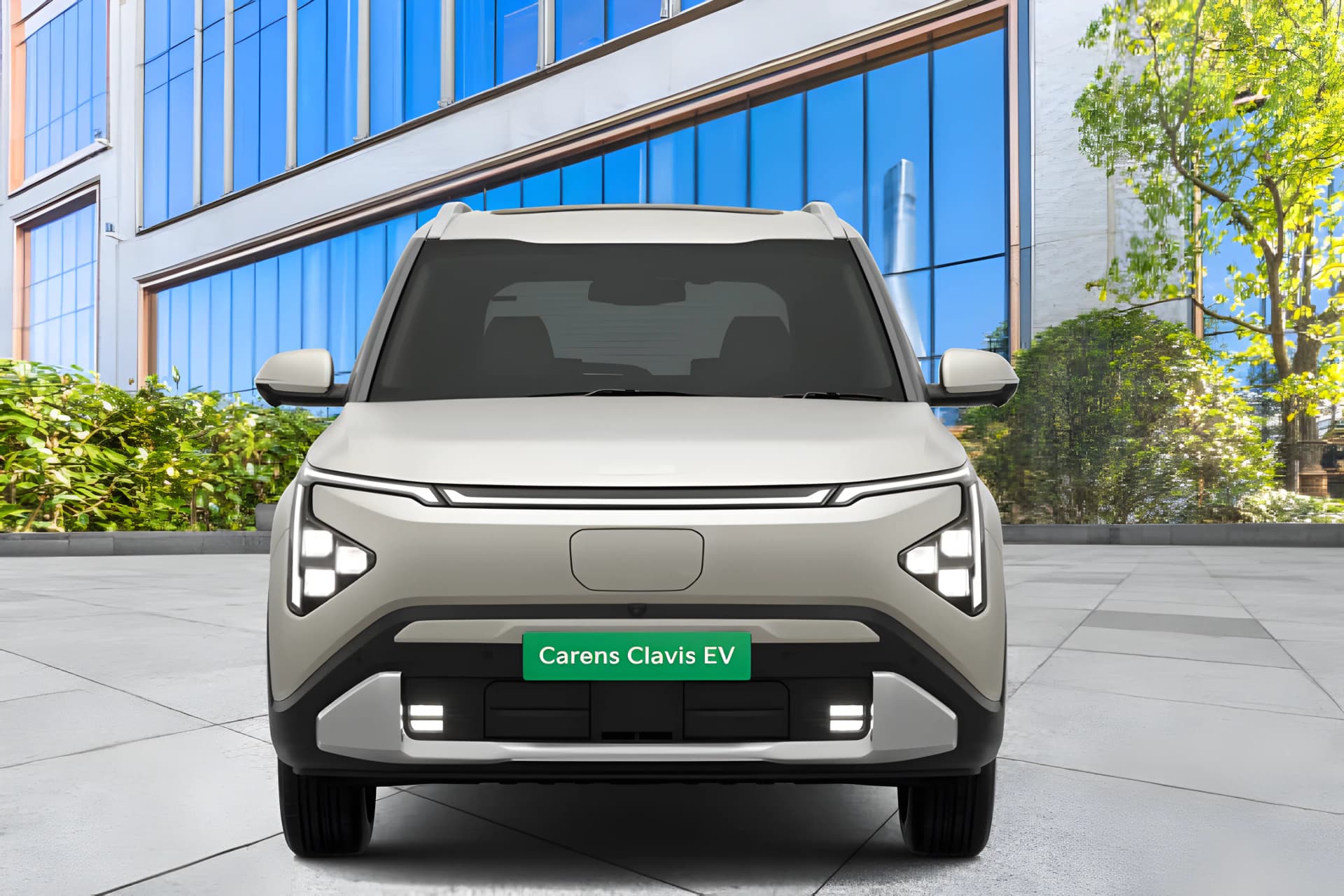Kia Carens Clavis EV Front View