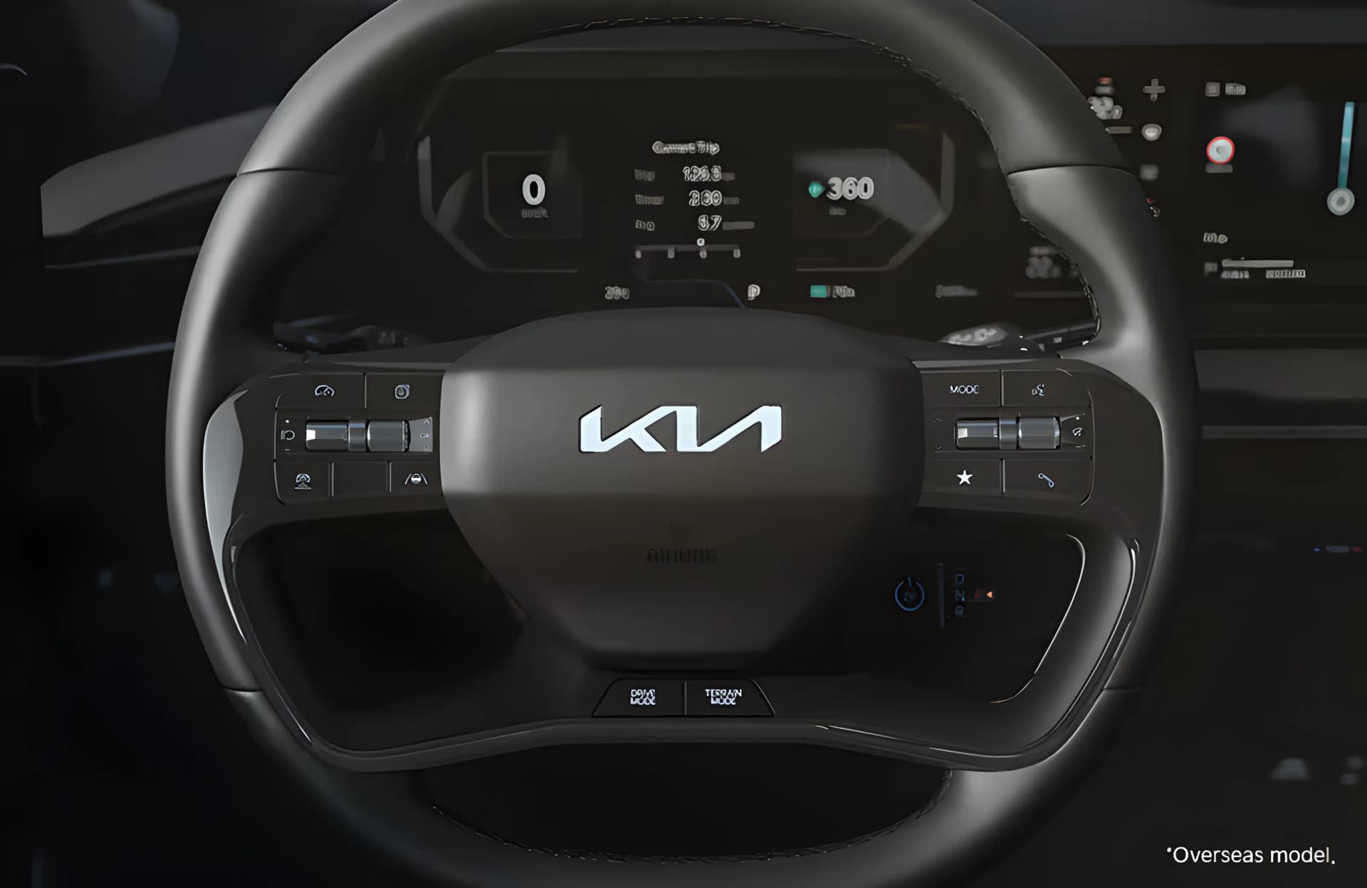 Kia EV9 EV Steering View