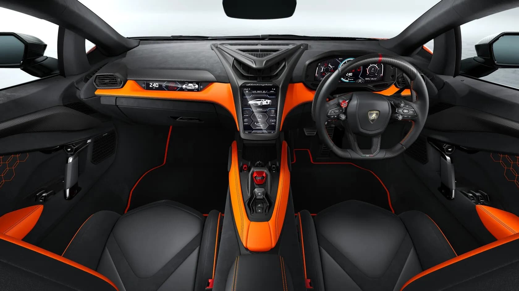 Lamborghini Revuelto Centre Console View
