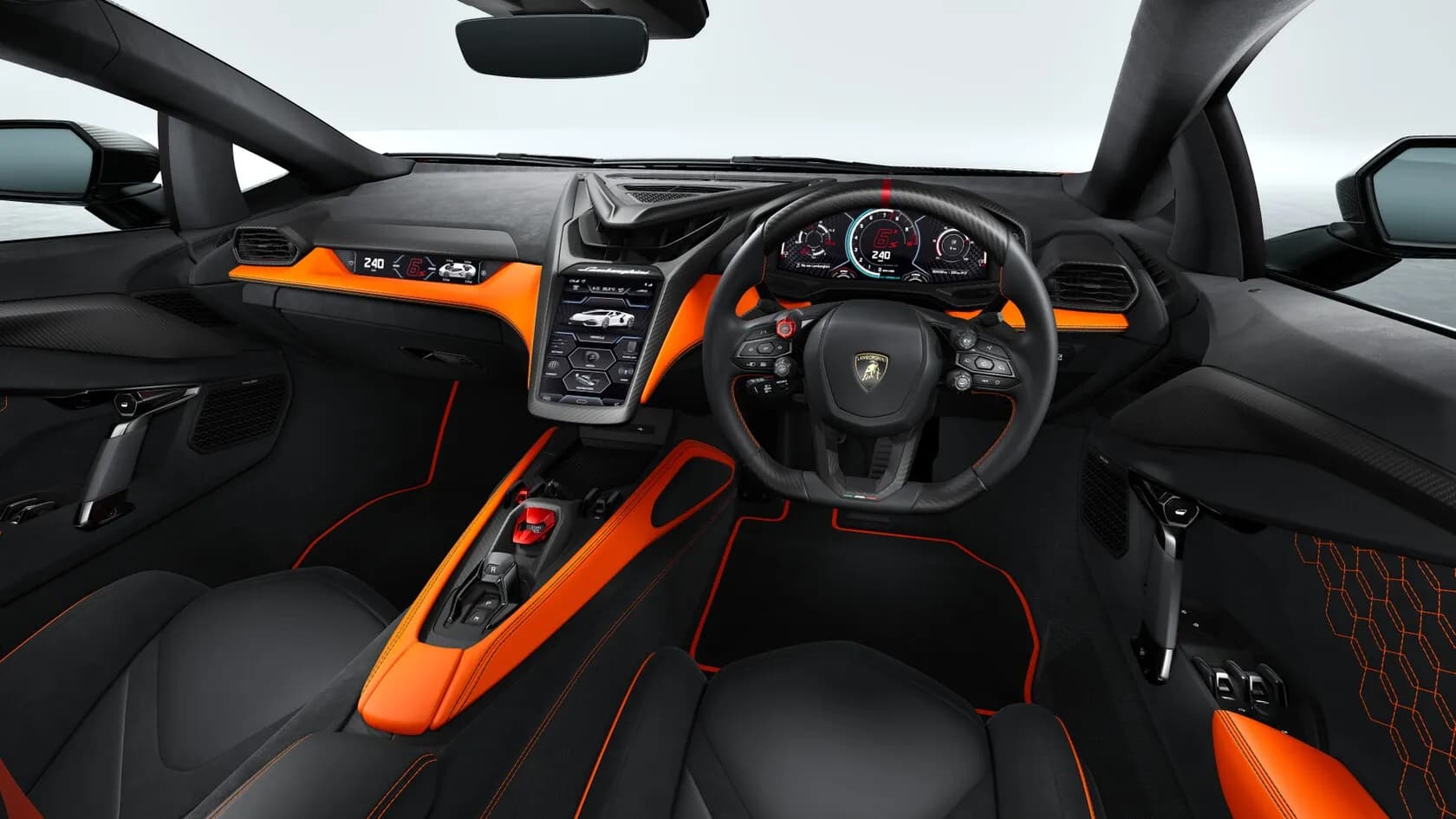 Lamborghini Revuelto Dashboard View