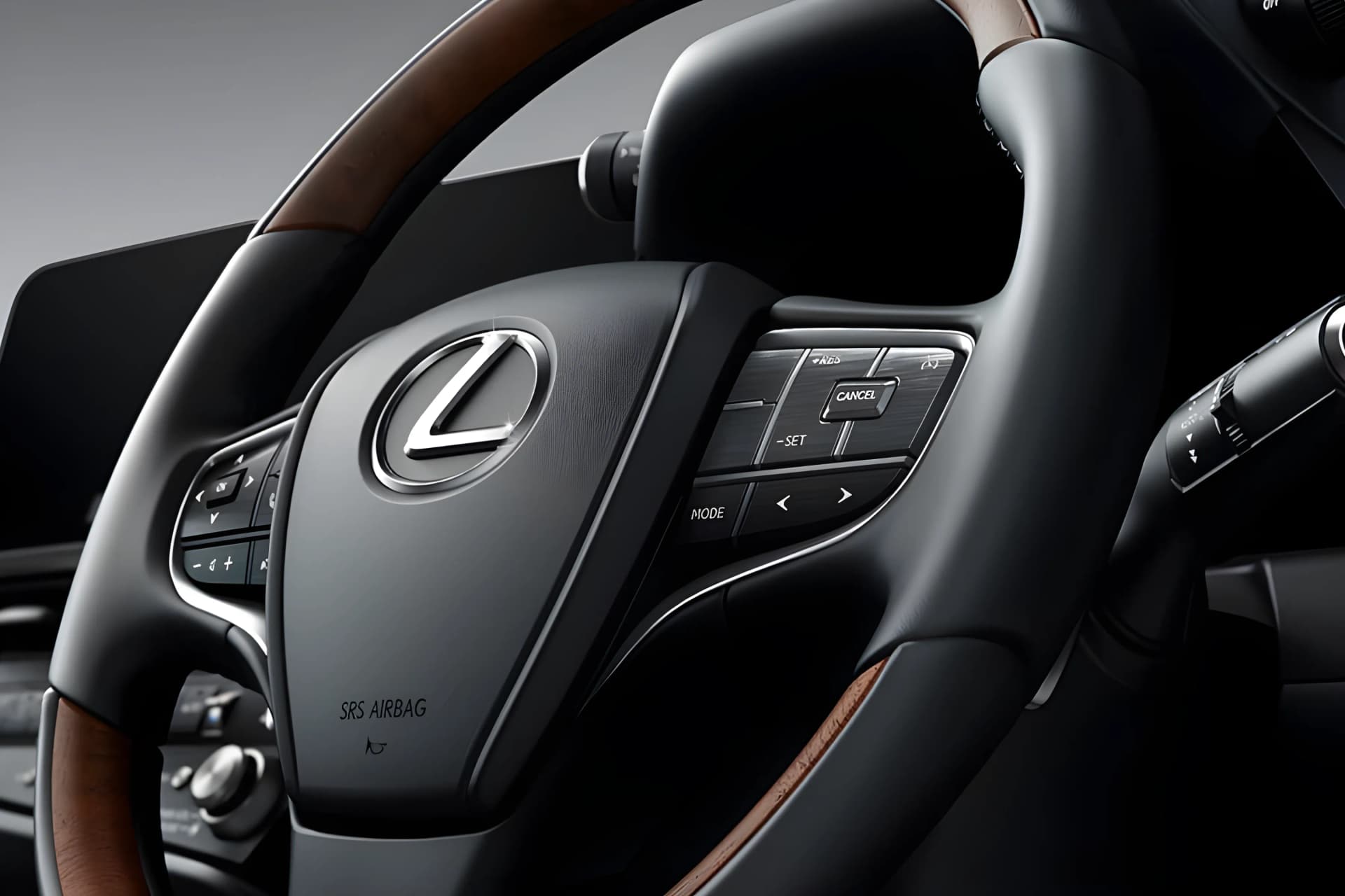Lexus ES Steering Wheel View