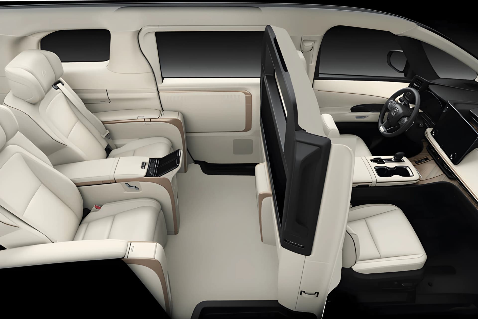 Lexus LM TOp View