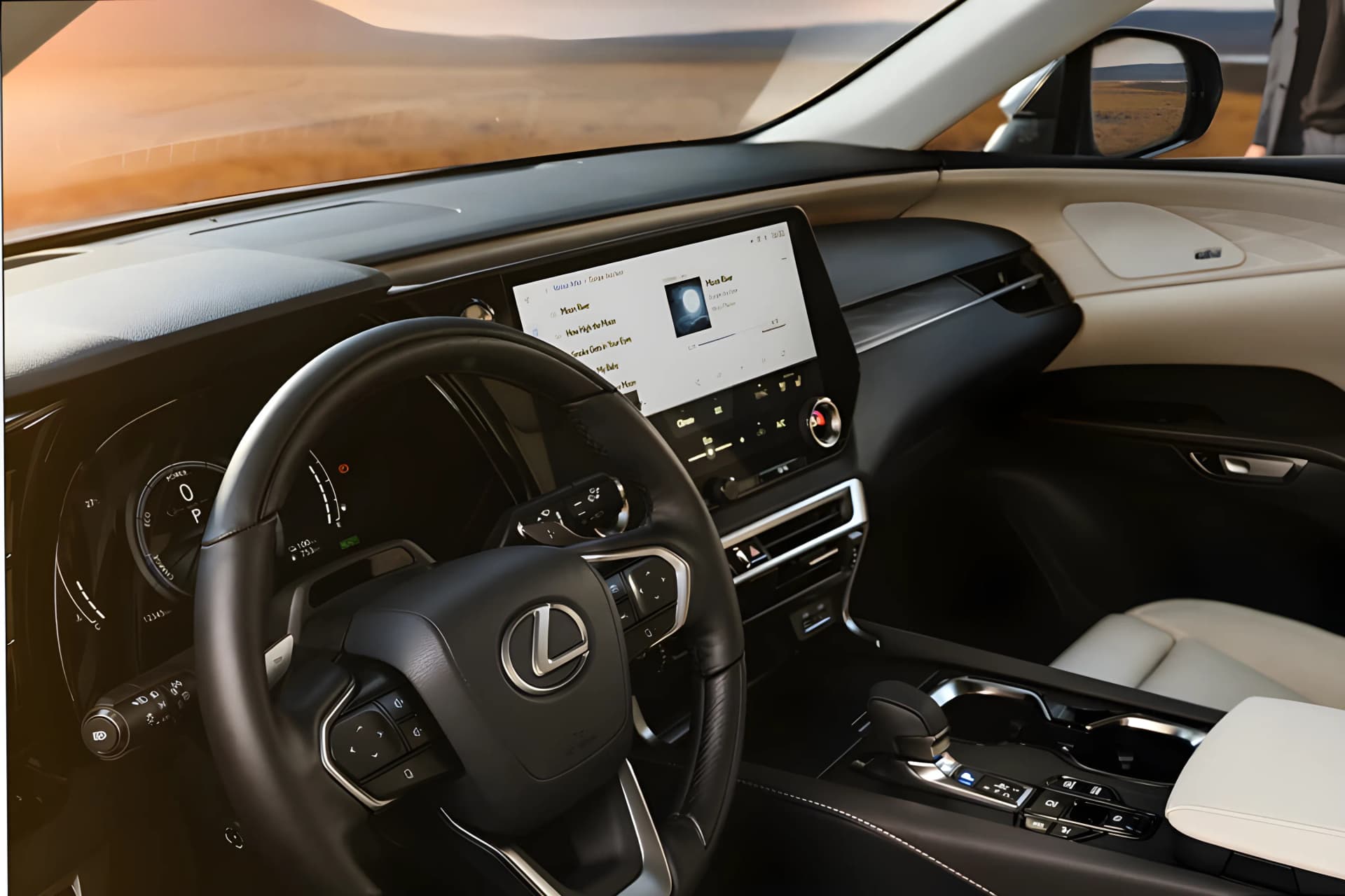 Lexus RX Dashboard Side View