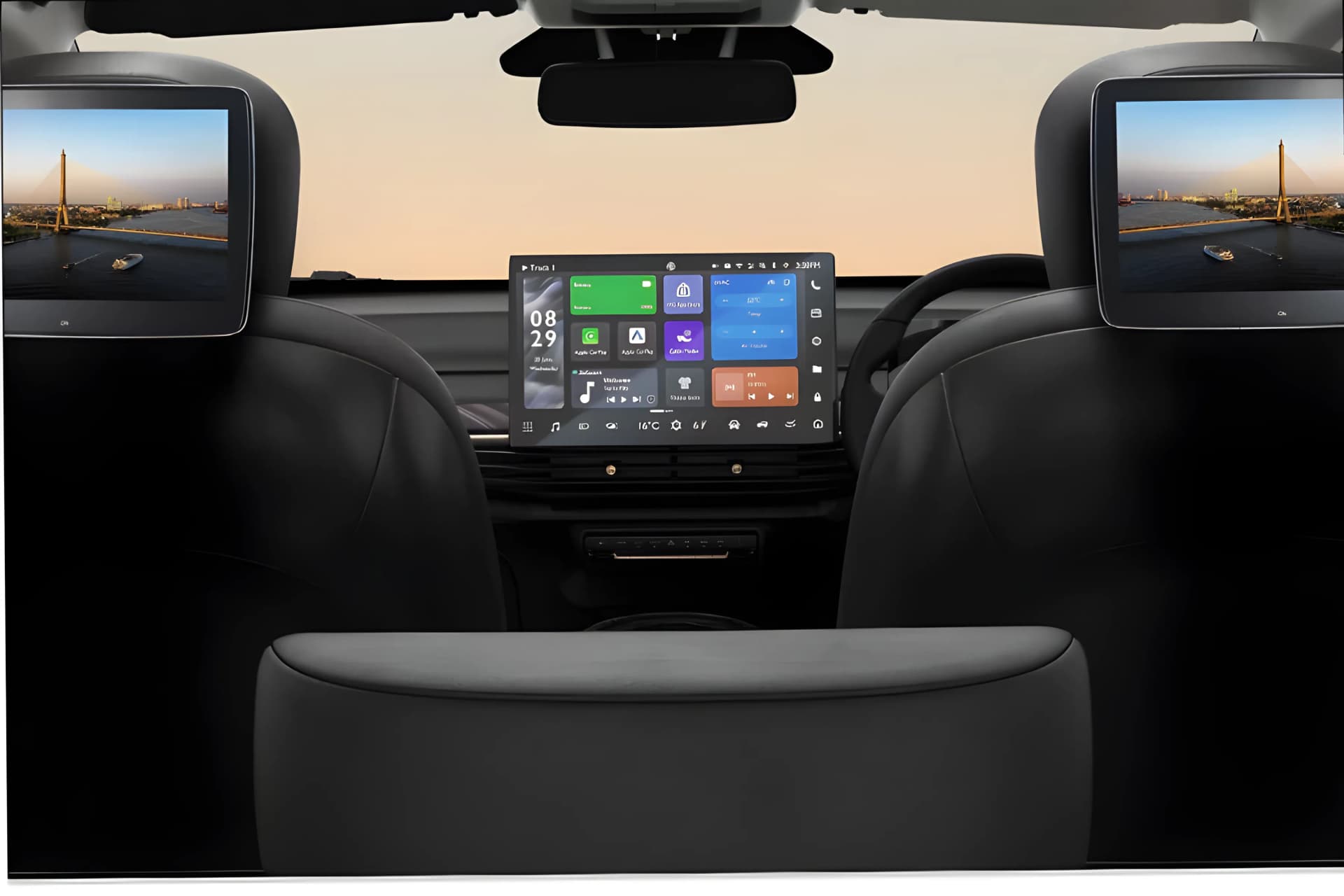 MG Windsor EV Touchscreen View