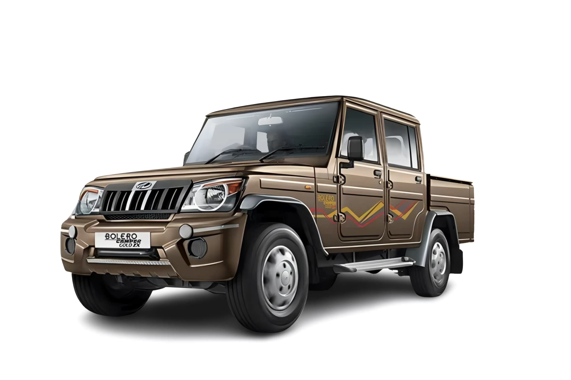 Mahindra Bolero Camper Dark Brown color