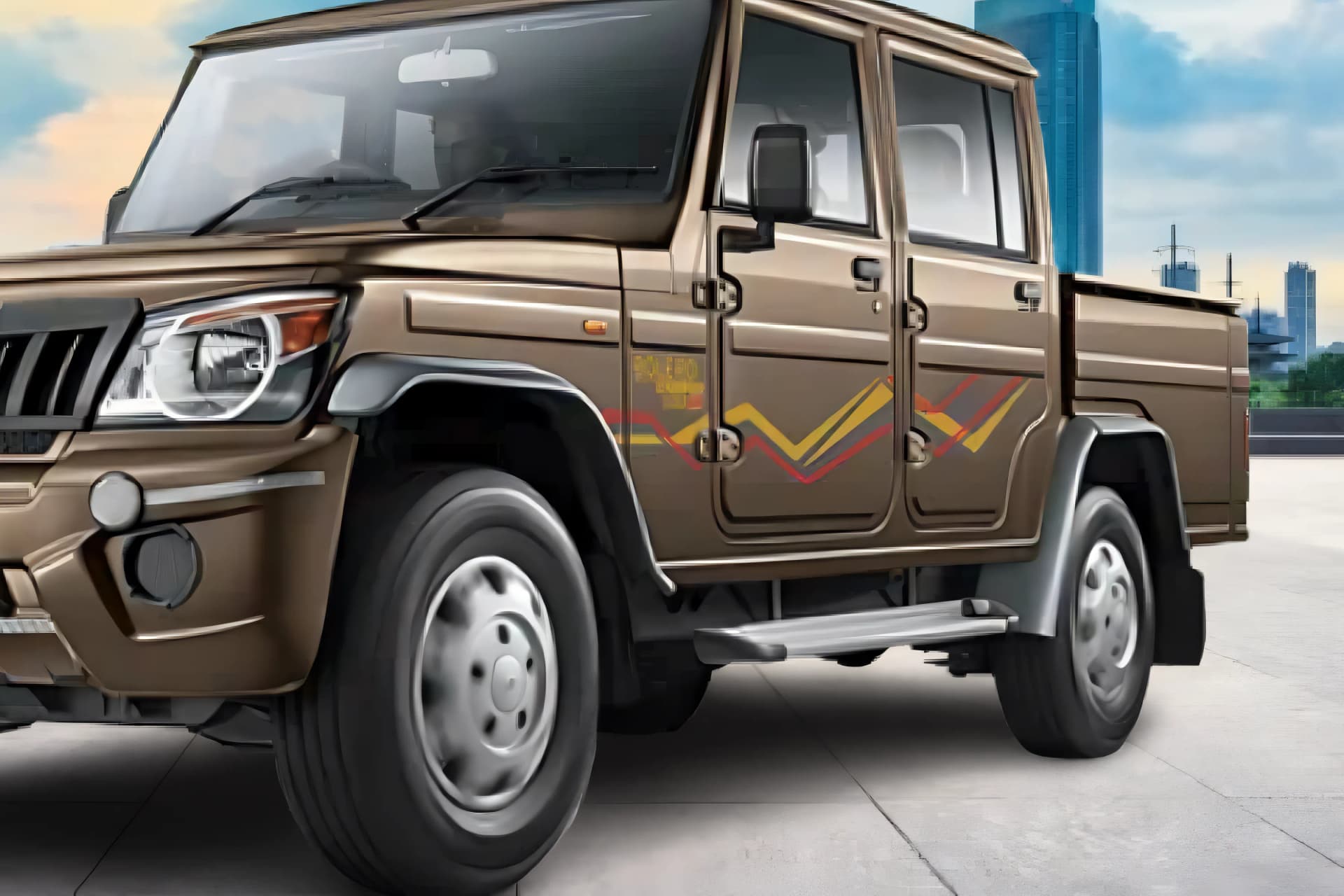 Mahindra Bolero Camper Load Body View