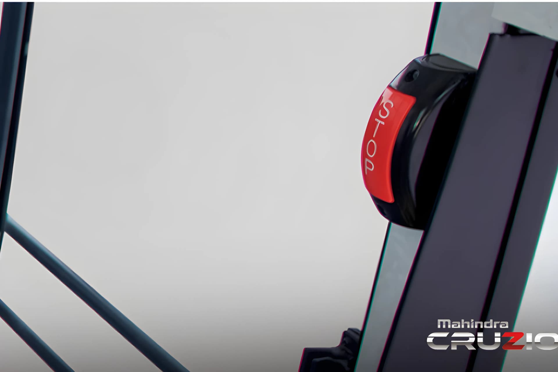 Mahindra Cruzio School Stop Button View